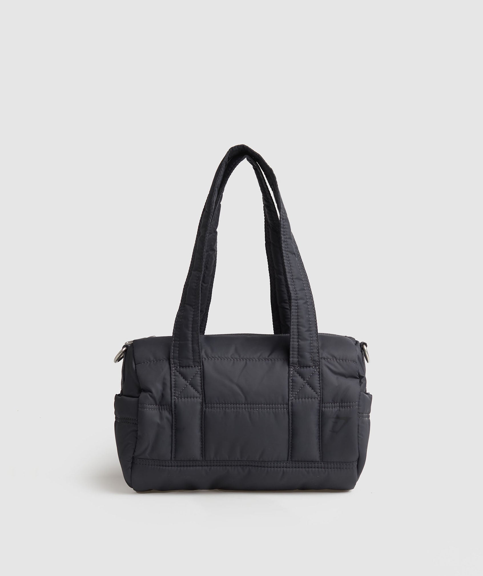 Premium Lifestyle Mini Barrel Bag in Onyx Grey - view 1