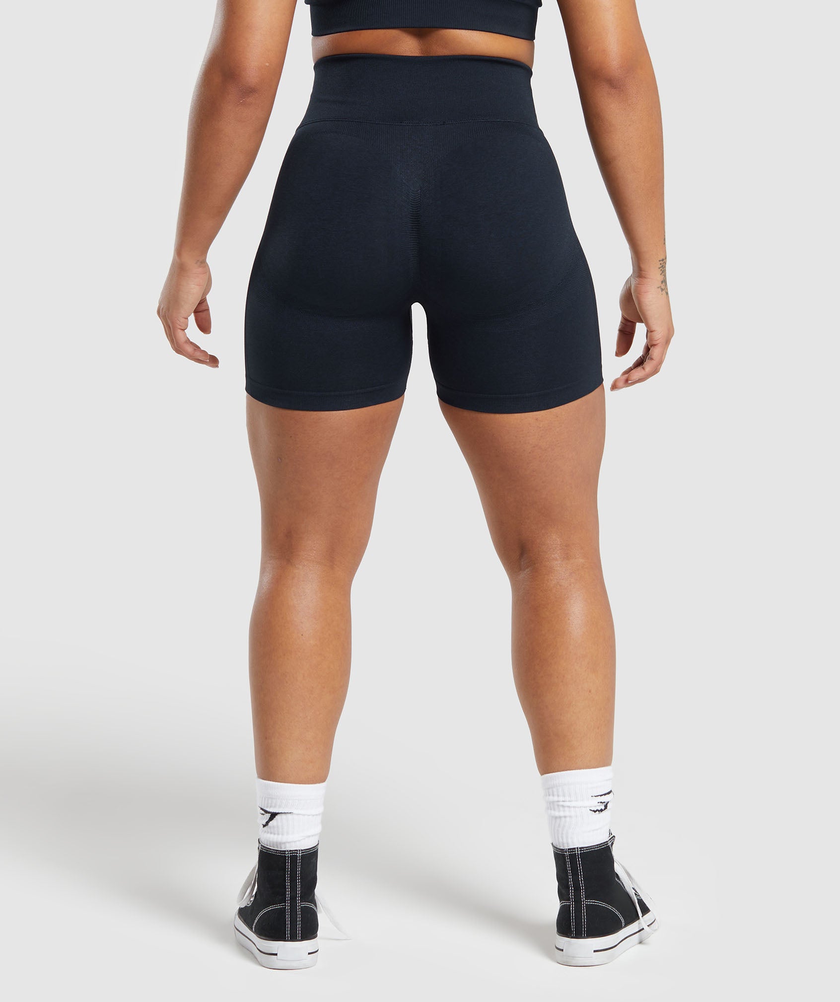 Gymshark Flex Short – Black Marl – Brofit