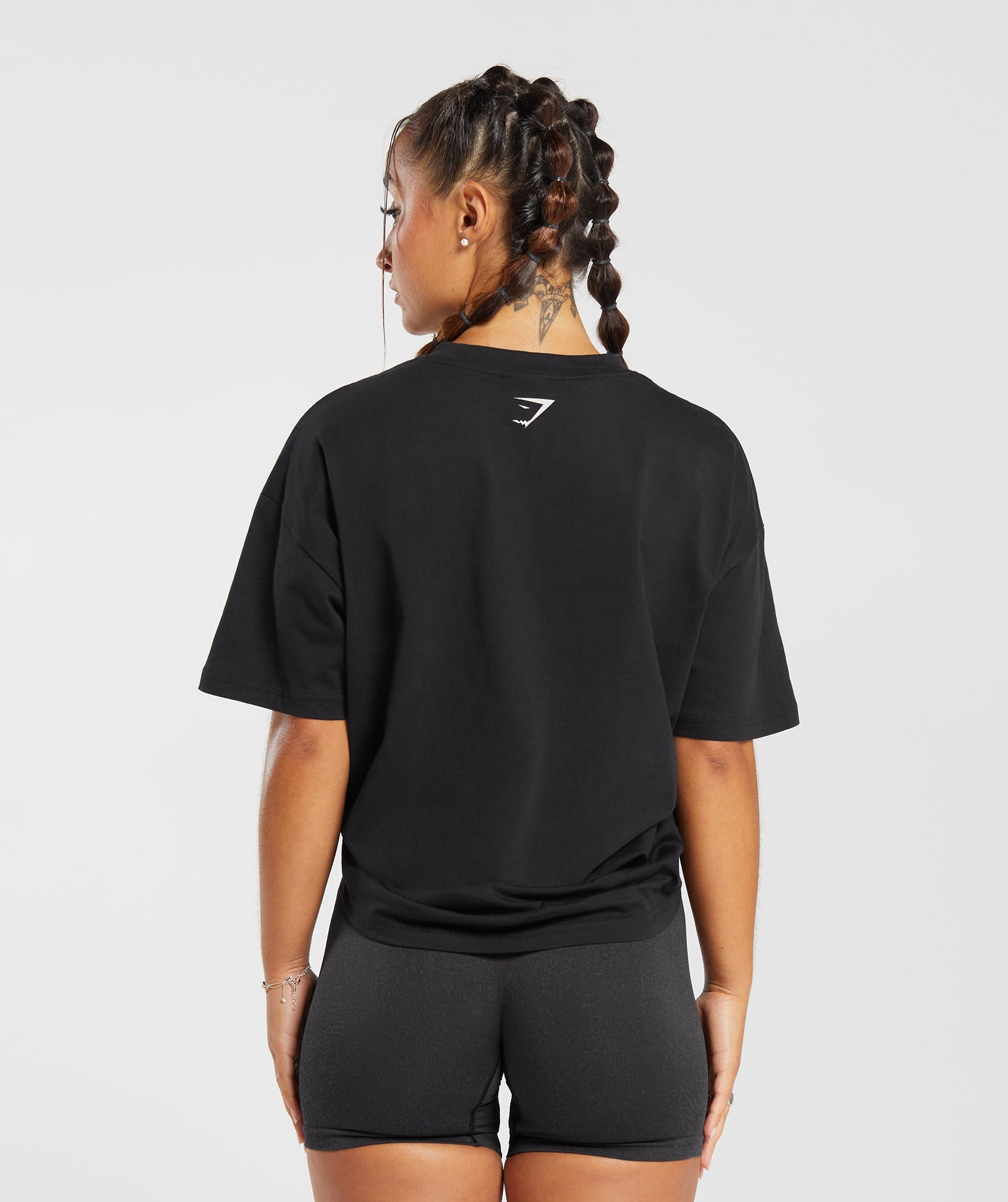 Lifting Essentials Oversized T-shirt in Black - view 2