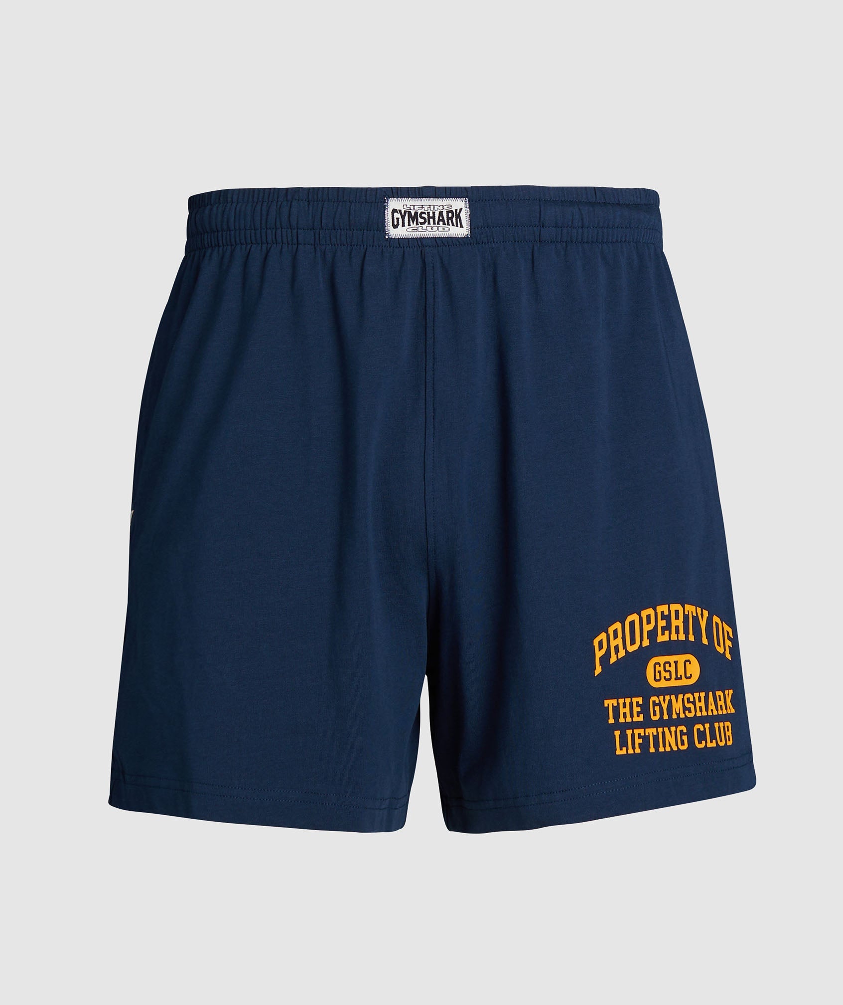 Lightweight Jersey Shorts in Navy - view 9