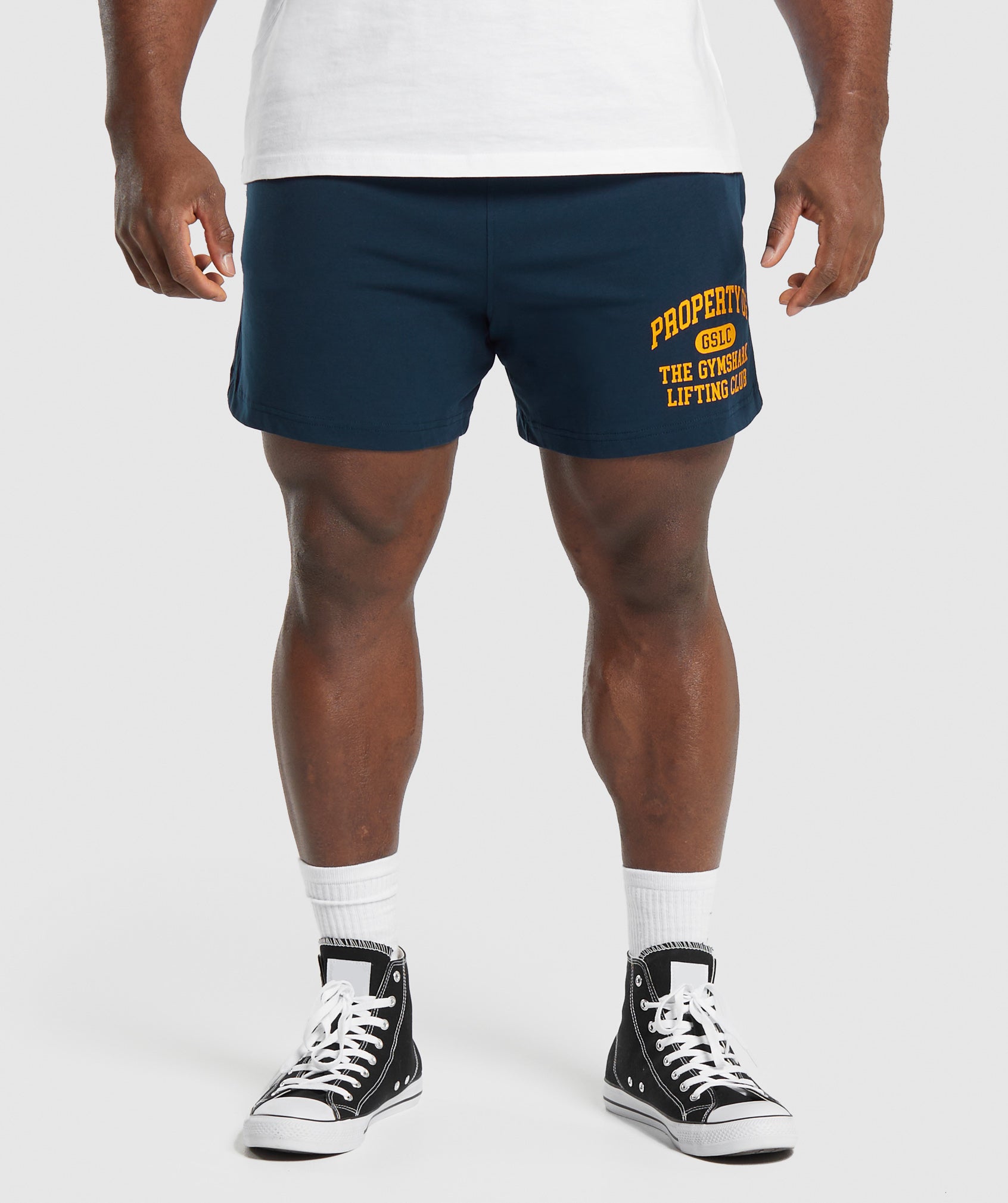 Lightweight Jersey Shorts en Navy