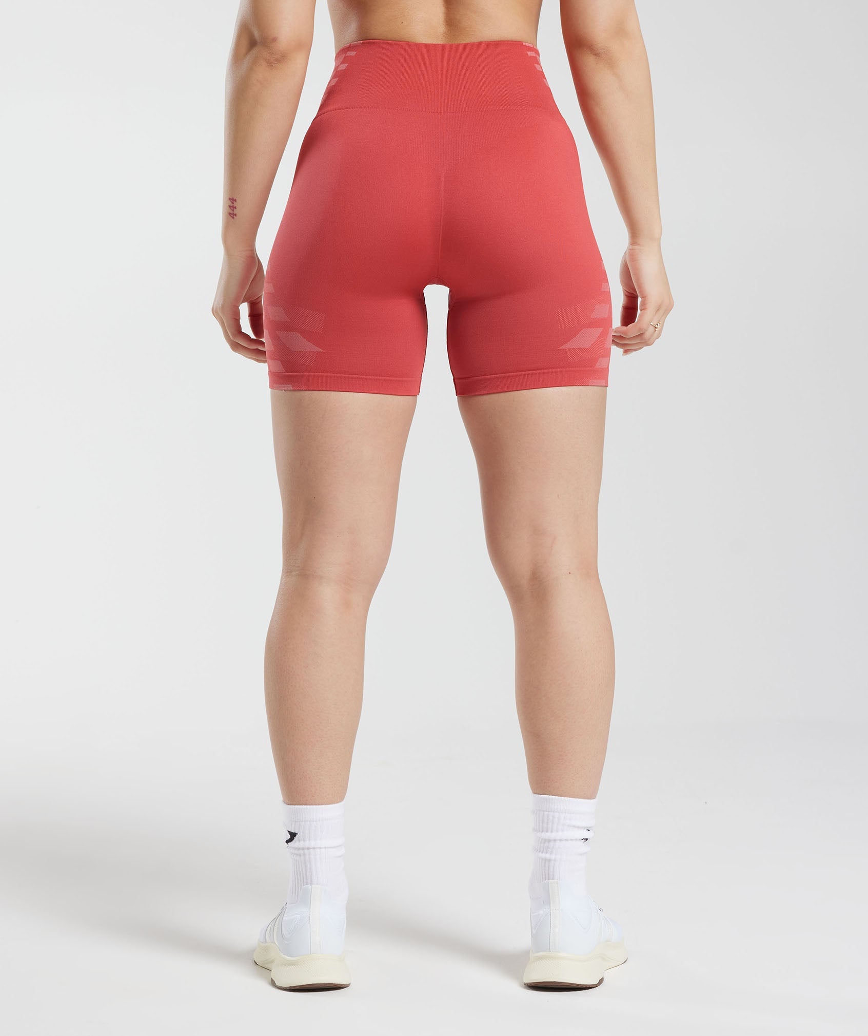 Apex Limit Shorts in Sundried Red/Terracotta Pink - view 2