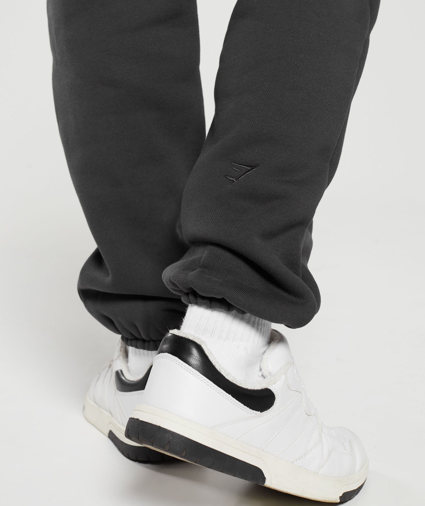 Heavyweight Loopback Sweat Joggers in Asphalt Grey - view 6