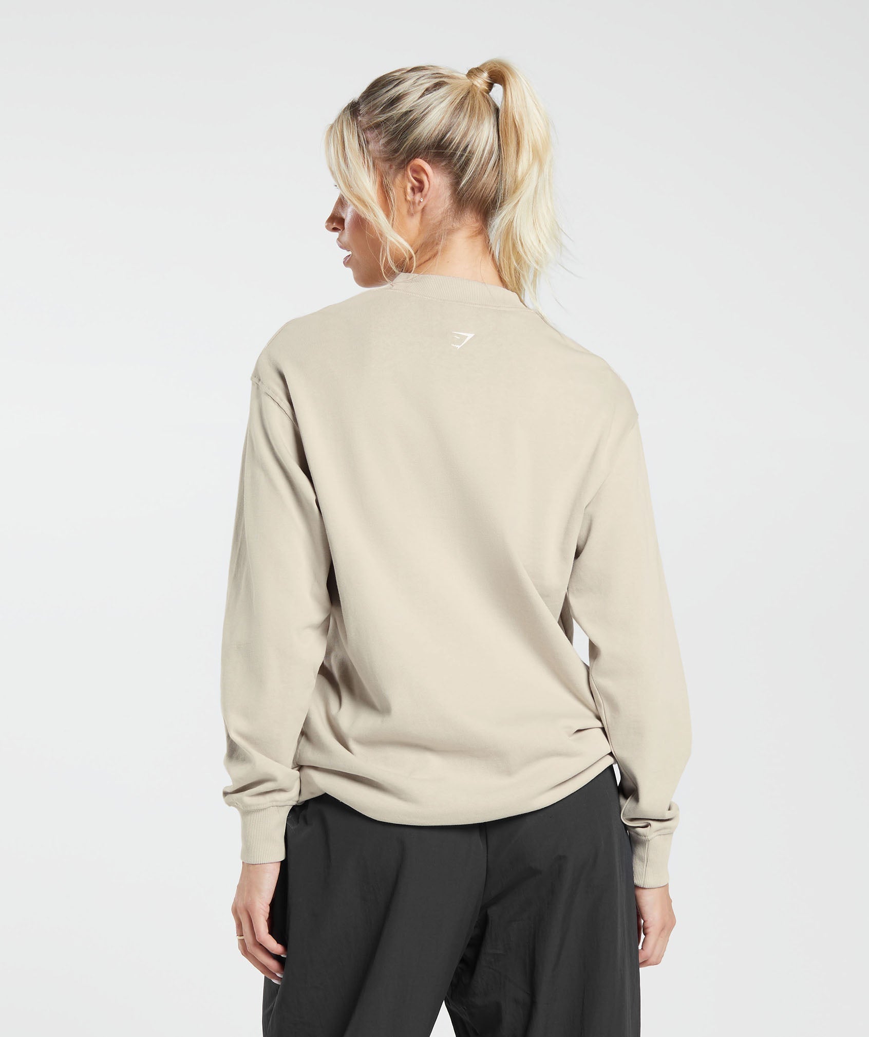 AW23 FCRB MONOGRAM L/S BAGGY TOP-