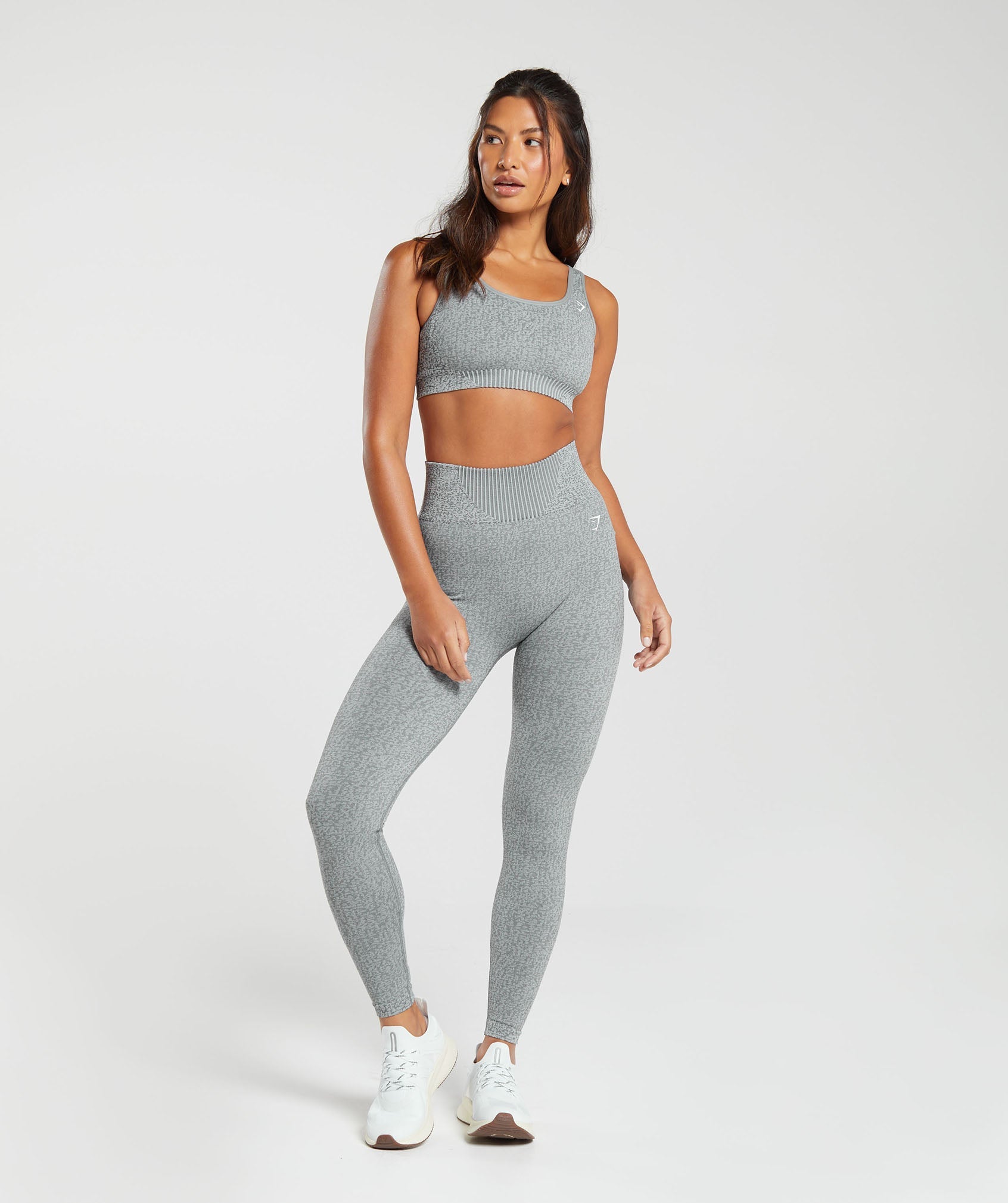 Marl Seamless Scoop Bra