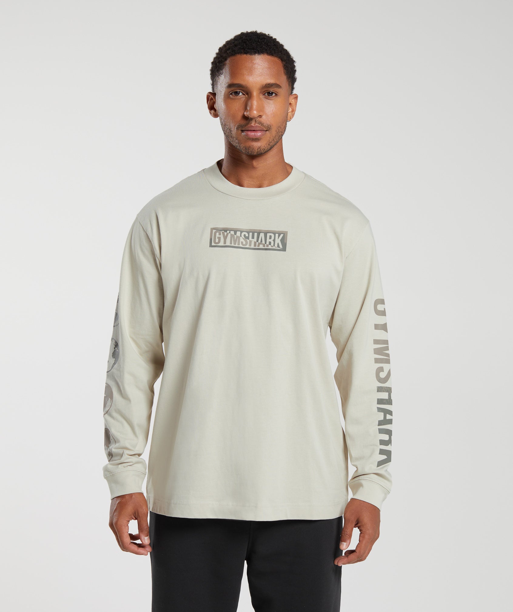 Gymshark React Long Sleeve Top - Black