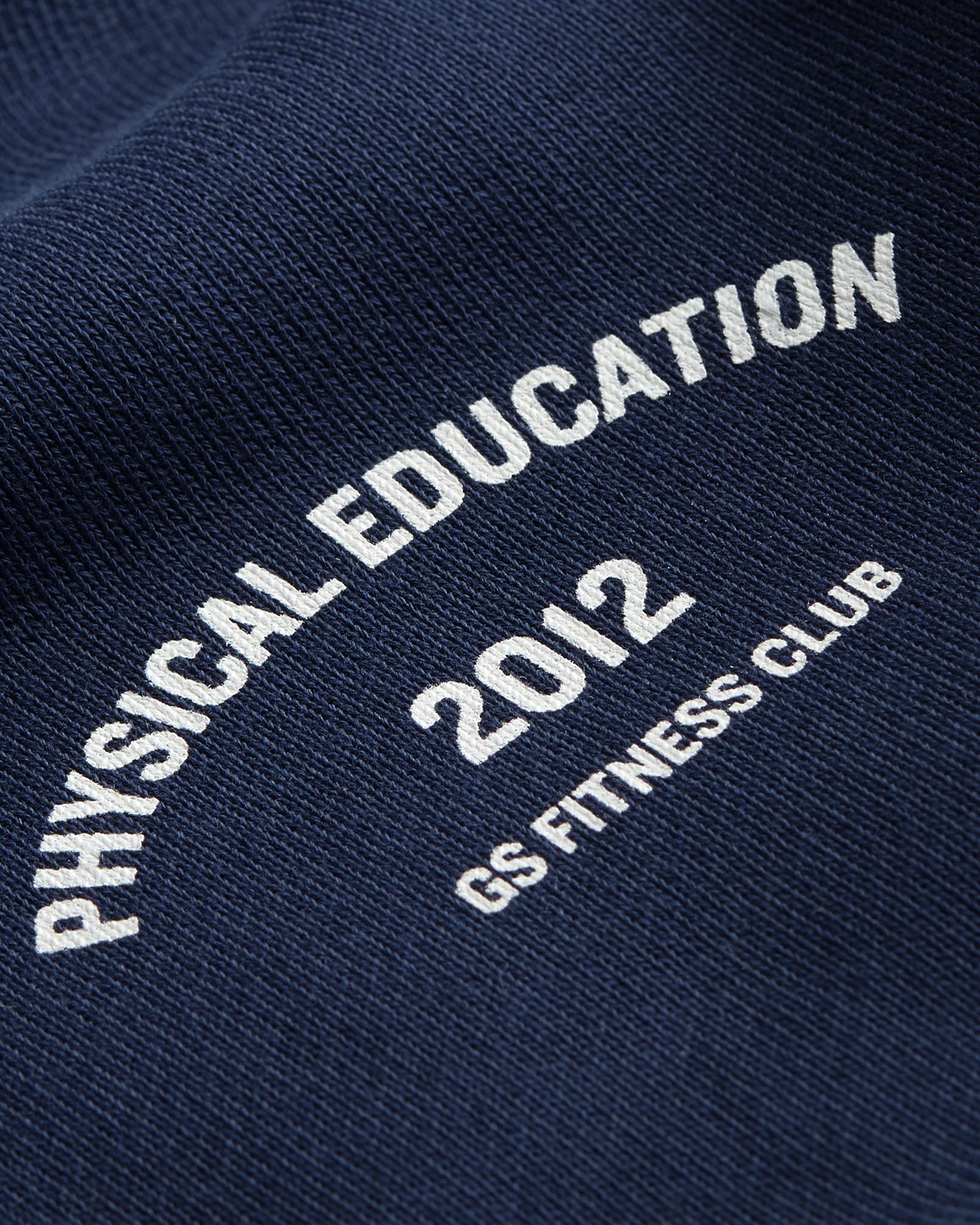 Phys Ed Graphic Hoodie in Blue - view 5