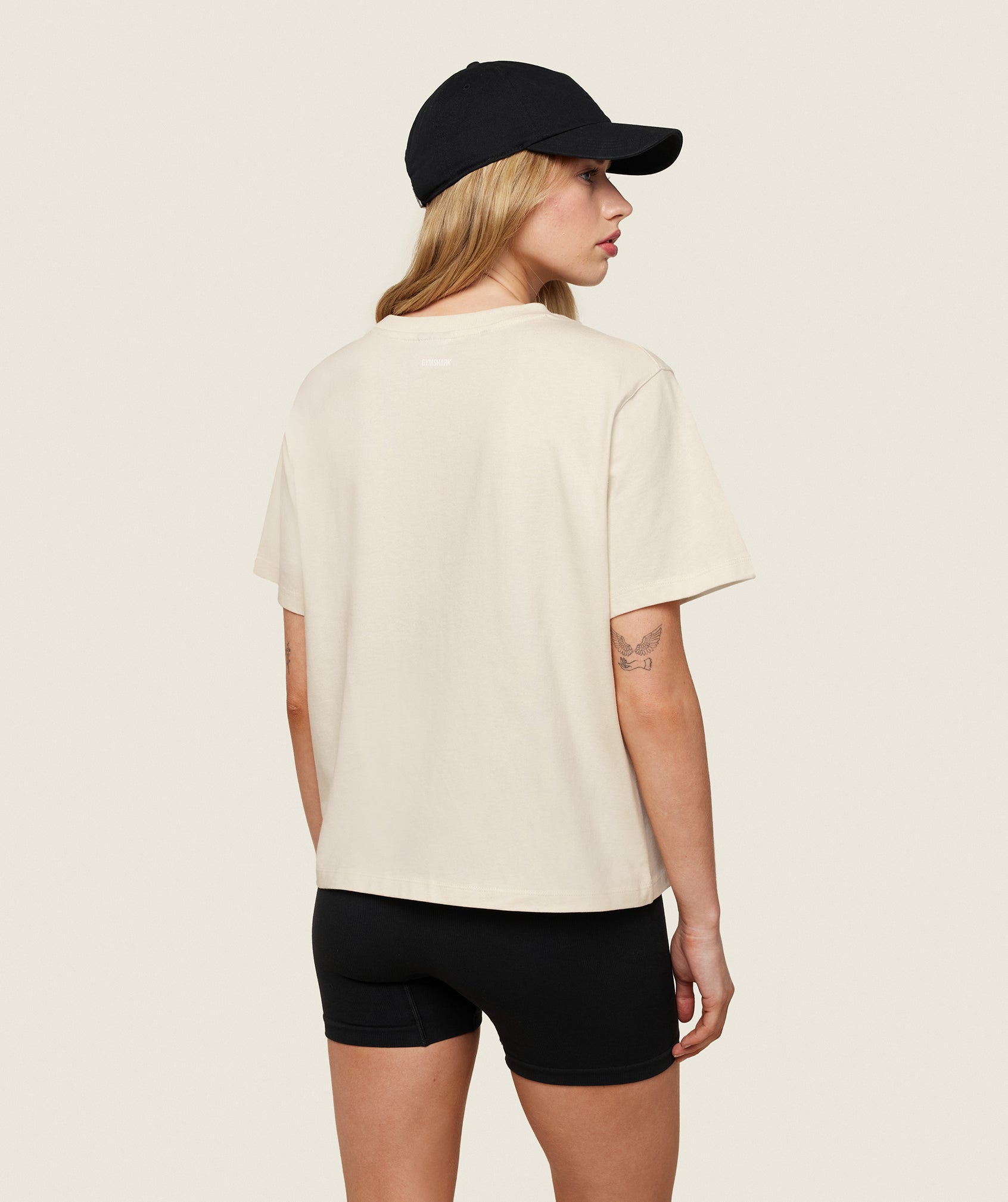 Phys Ed Graphic T-Shirt in Ecru White - view 2