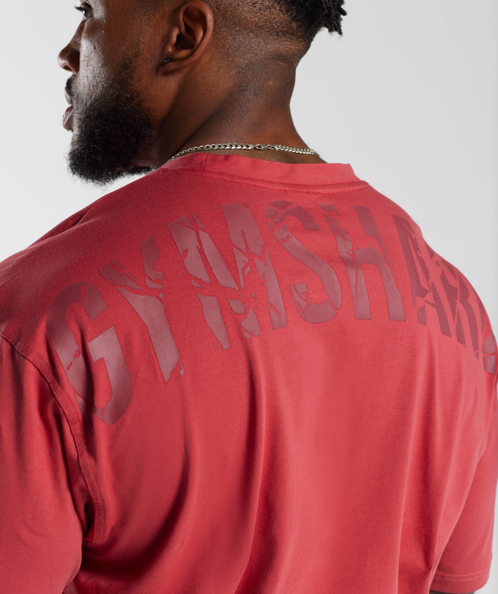 Gymshark Veer T-Shirt - Red Red Homme