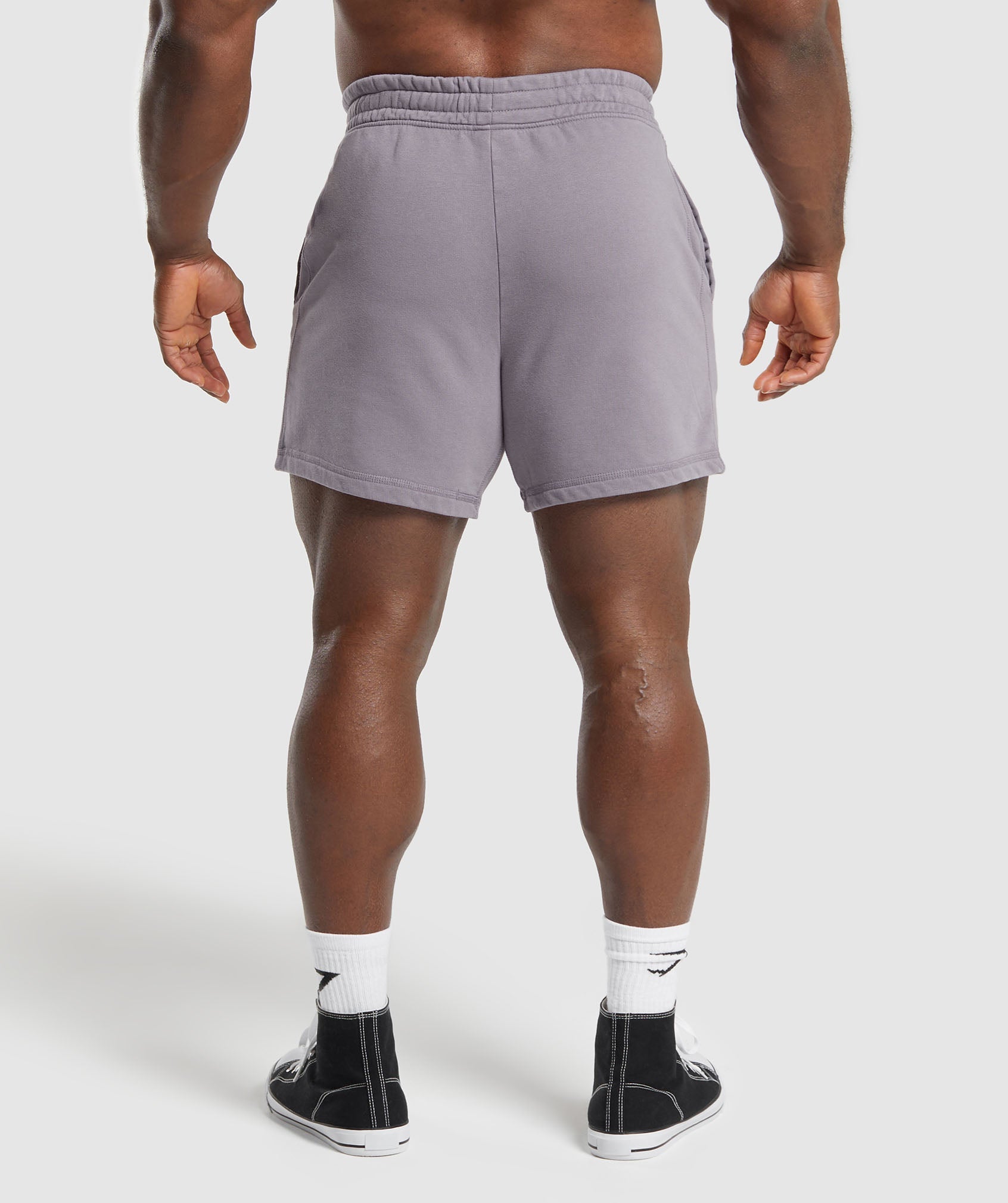 Gymshark React 5 Shorts - Light Sage Green