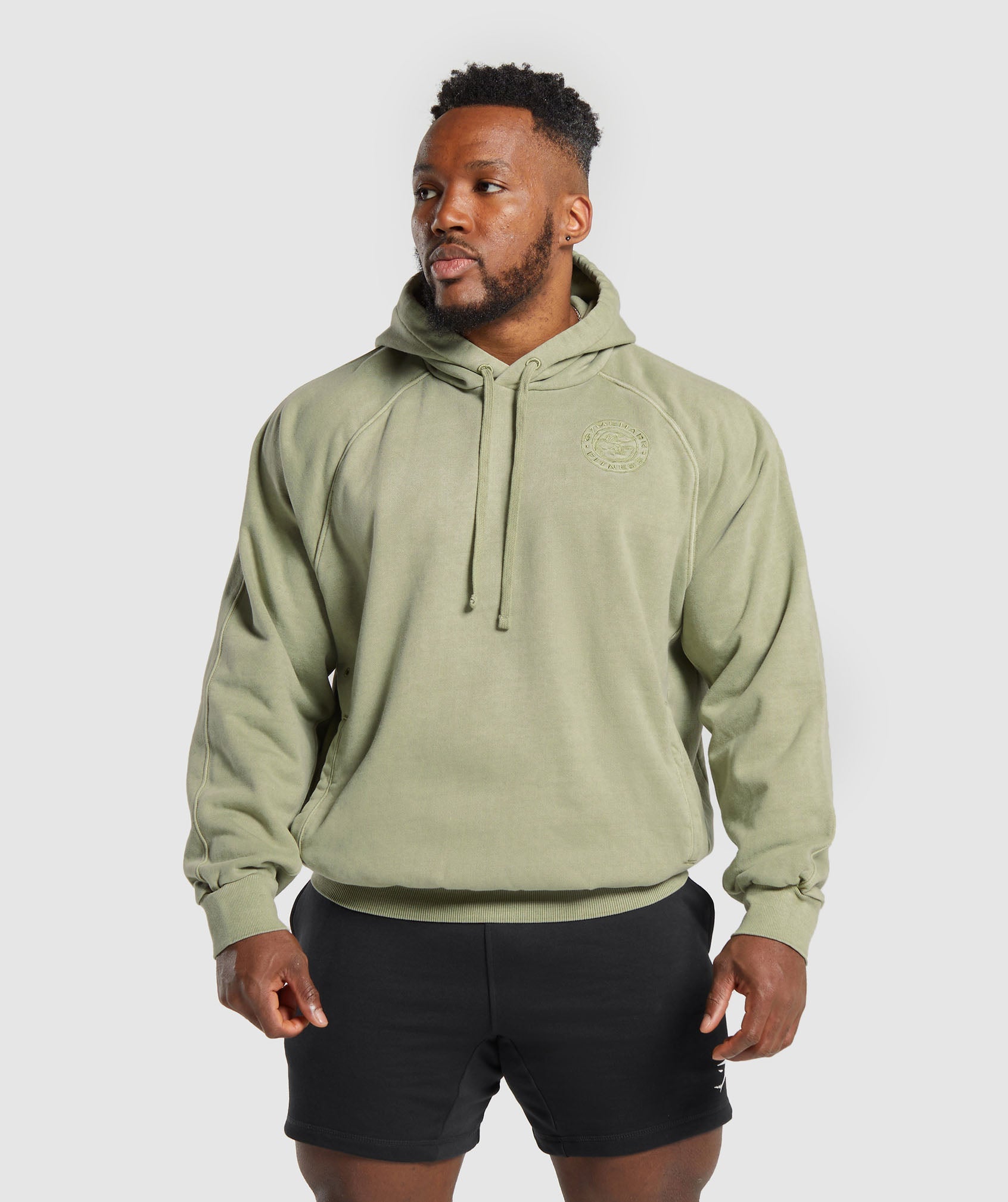 Premium Legacy Hoodie in Natural Sage Green