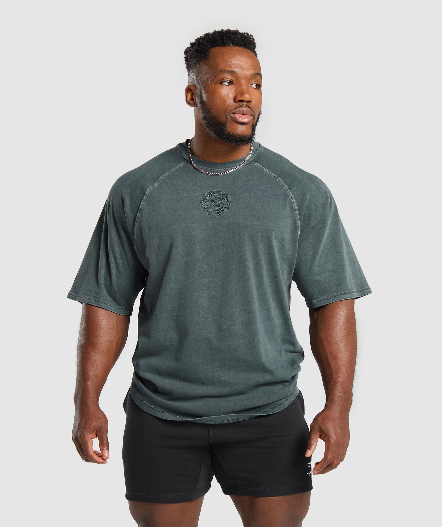 Premium Legacy T-Shirt en Cargo Teal