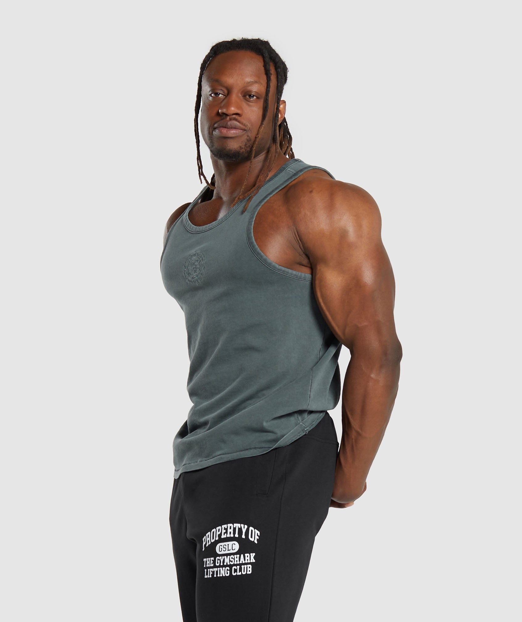 Premium Legacy Tank in Cargo Teal - view 3