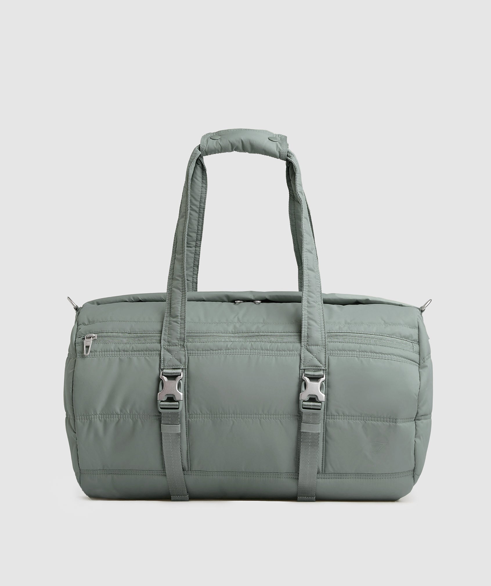 Gymshark Premium Lifestyle Barrel Bag - Dusk Green