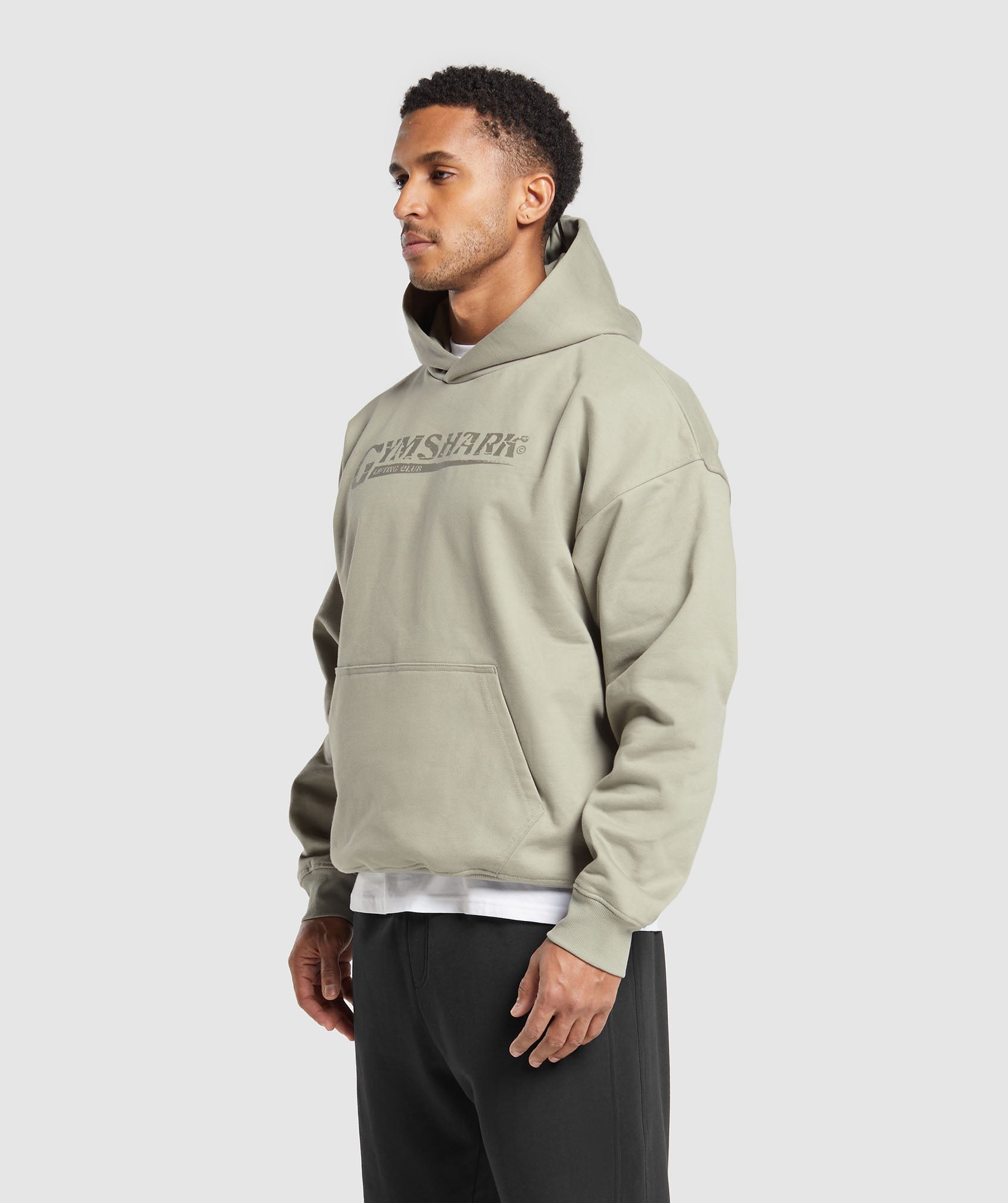 Pump Cover Hoodie in Chalk Green - view 3