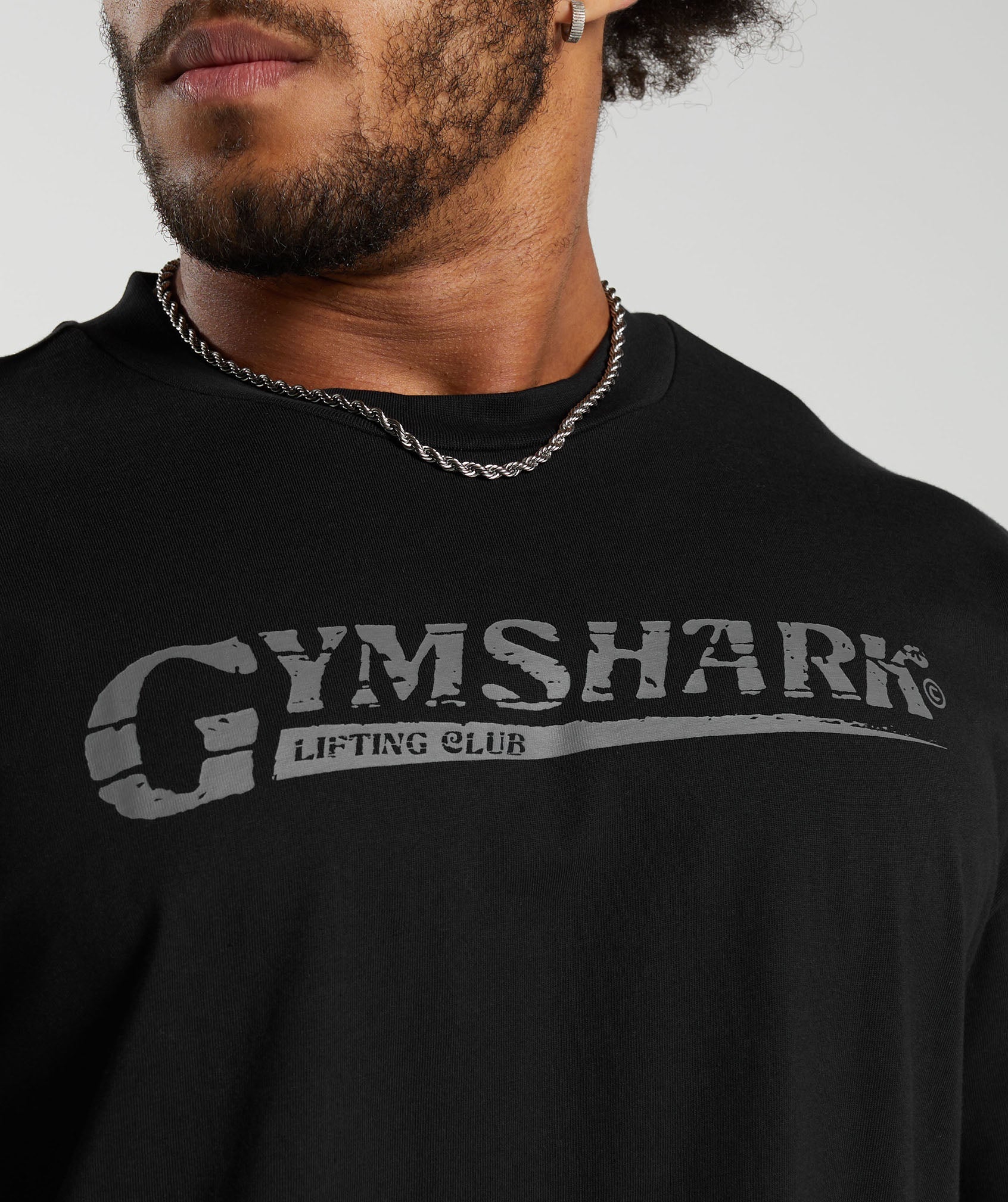 Gymshark Lifting Club T-Shirt - Black