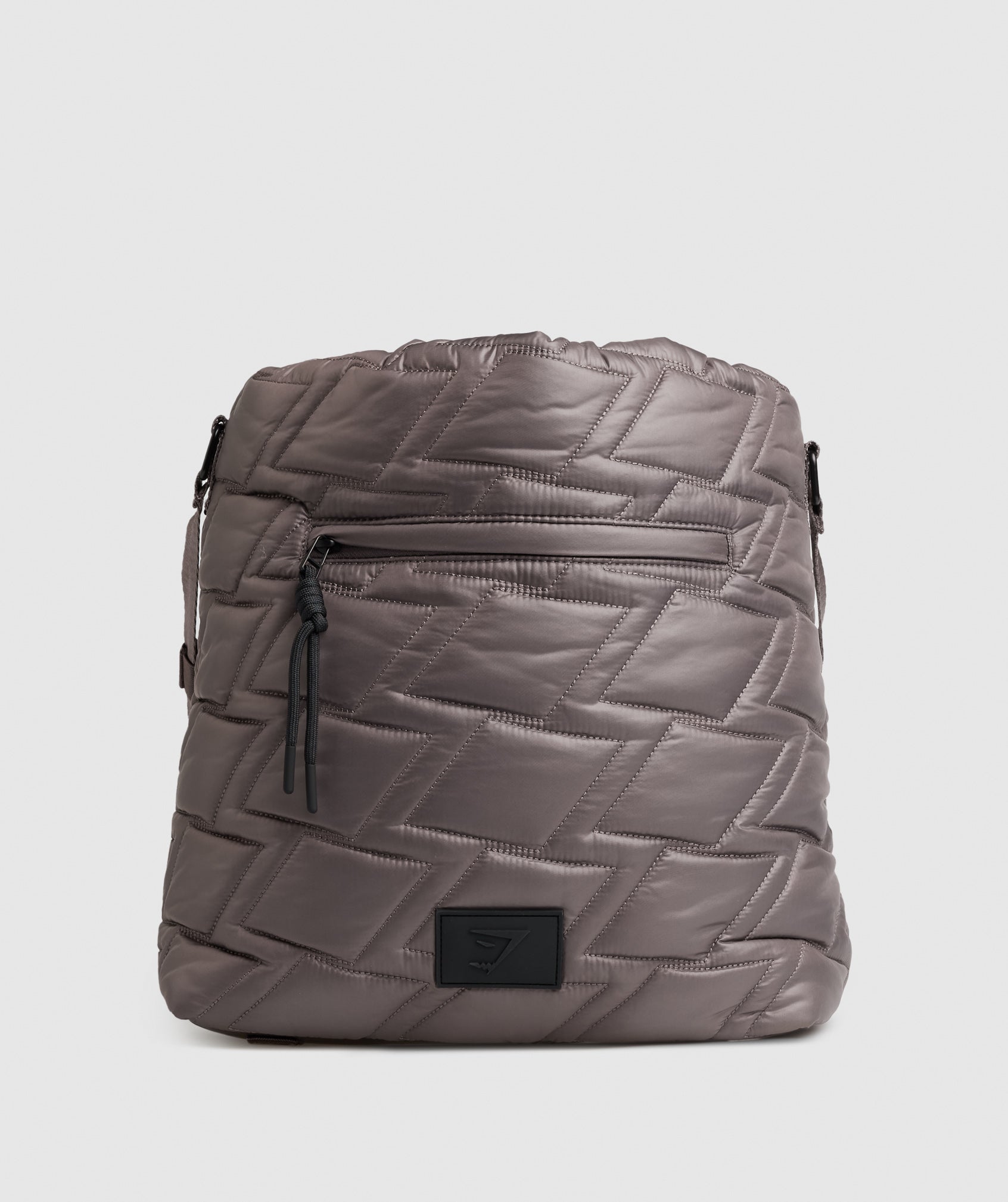 Gymshark Quilted Mini Tote - Cool Brown