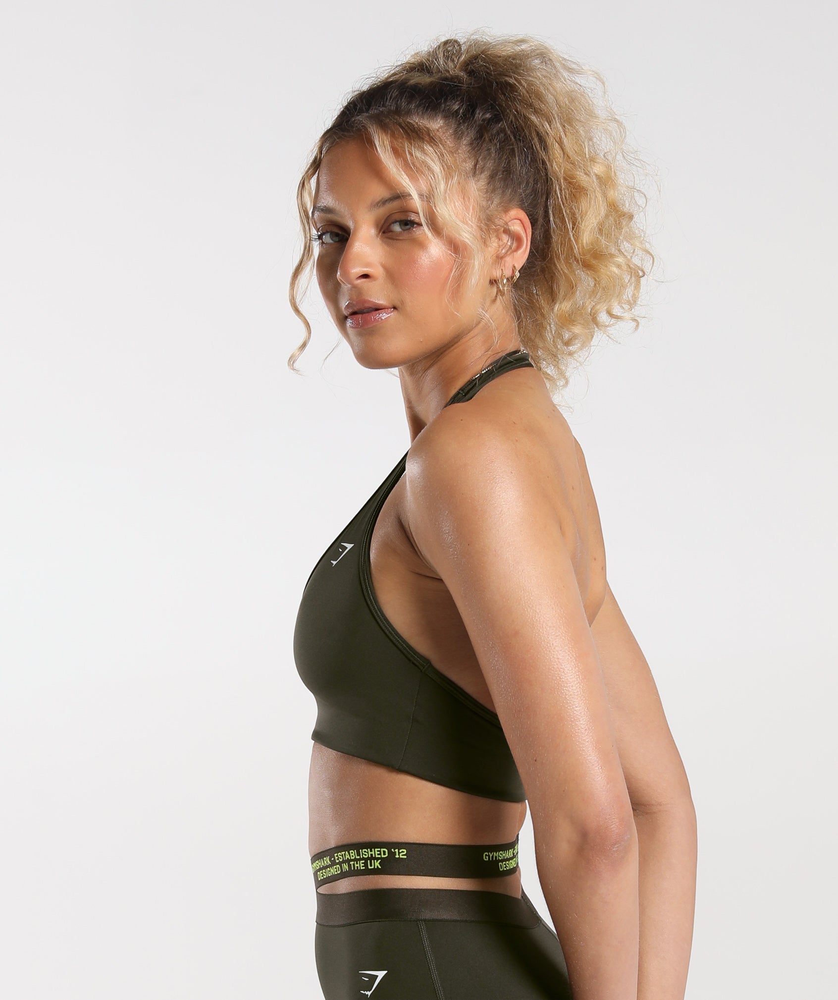 Reversible Halterneck Sports Bra