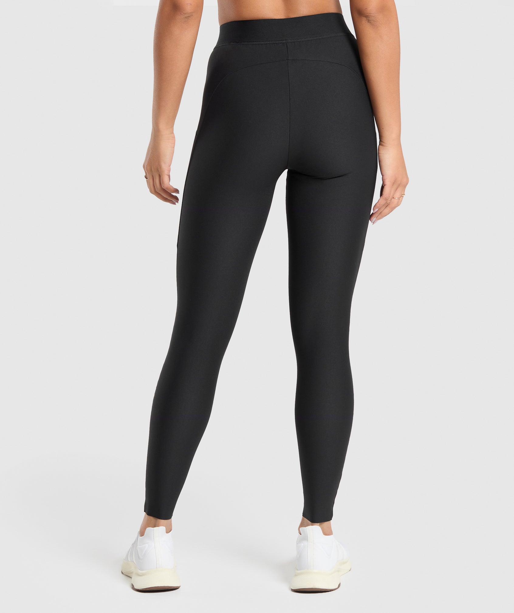 Raw Cut Leggings in Black - view 2