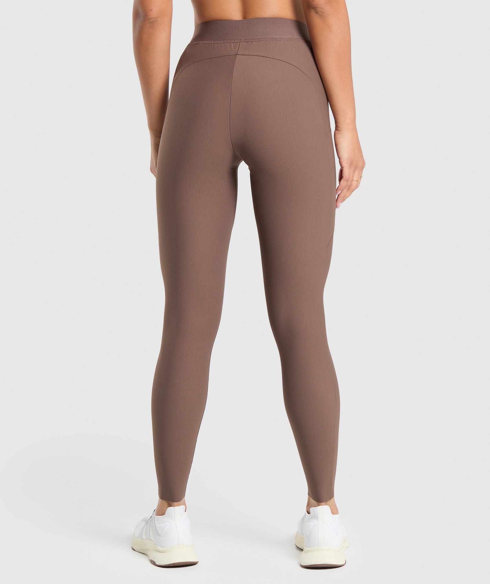 Raw Cut Leggings in Soft Brown - view 3