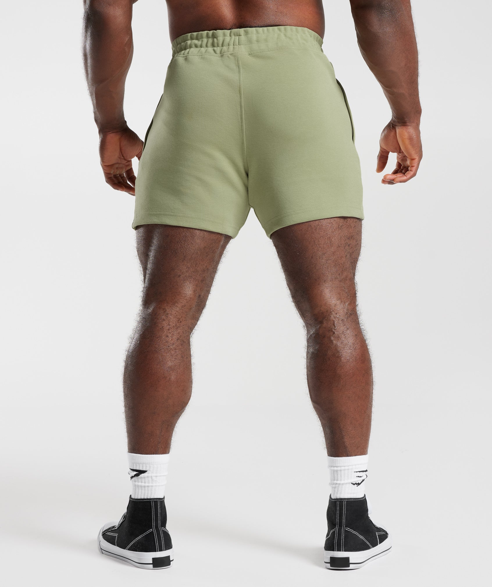 Gymshark React 5 Shorts - Dusk Green