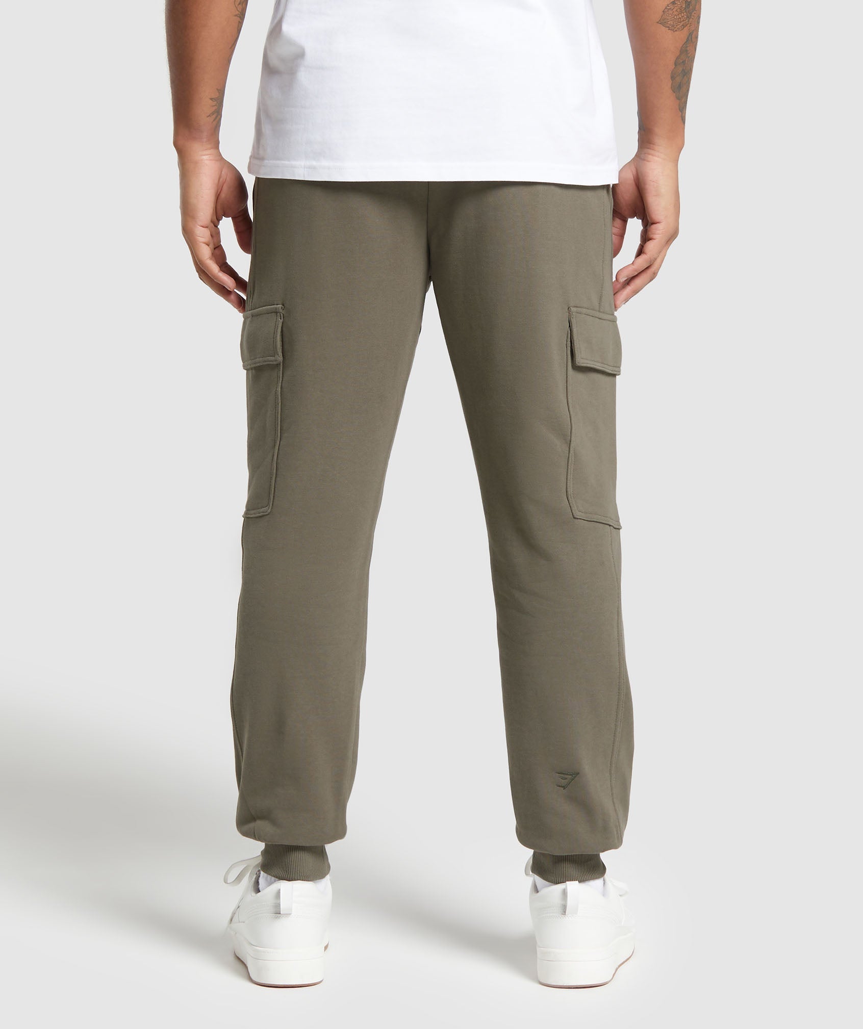 Rest Day Essentials Cargo Joggers in Camo Brown - view 2