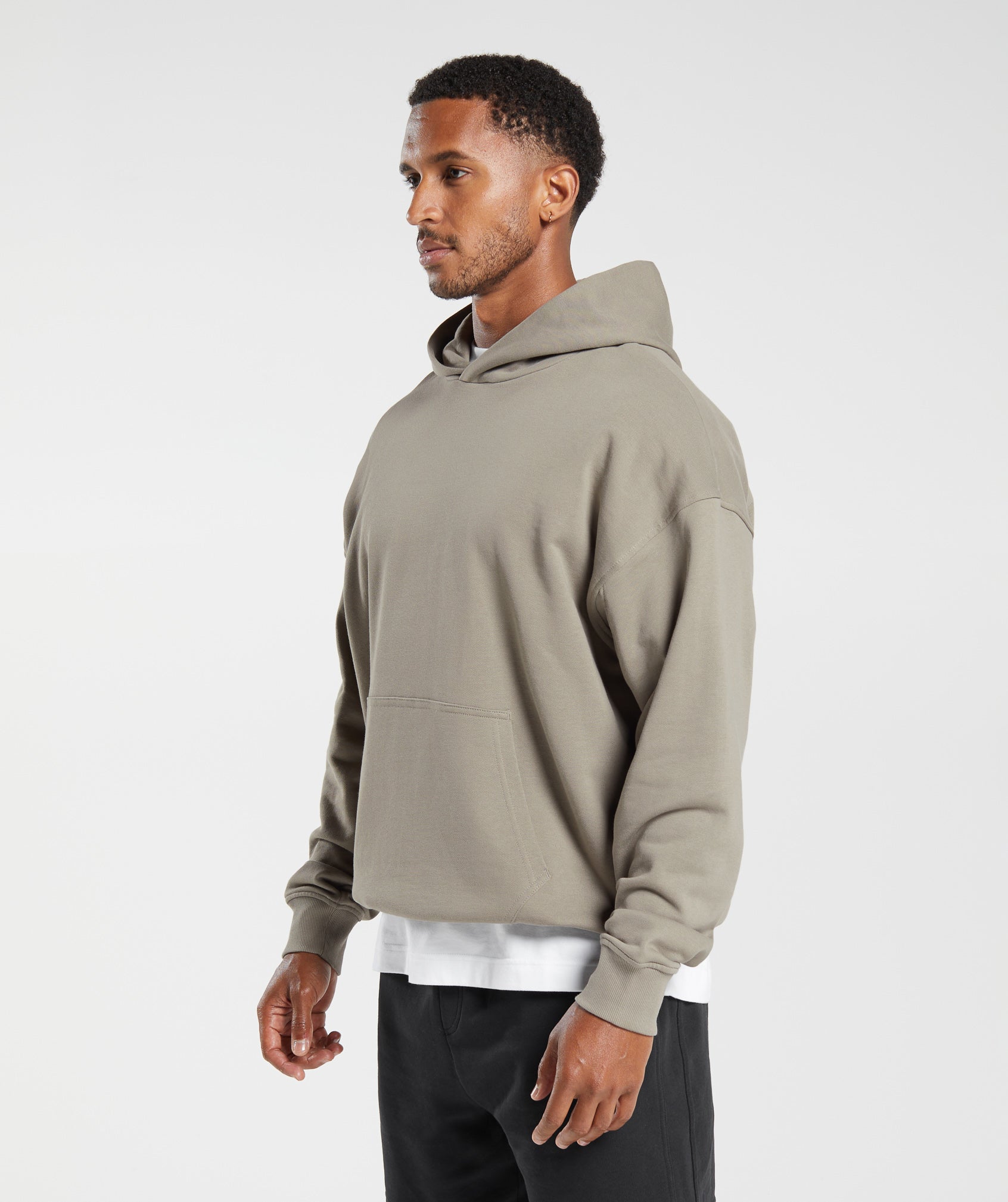 Rest Day Essentials Hoodie in Linen Brown - view 3