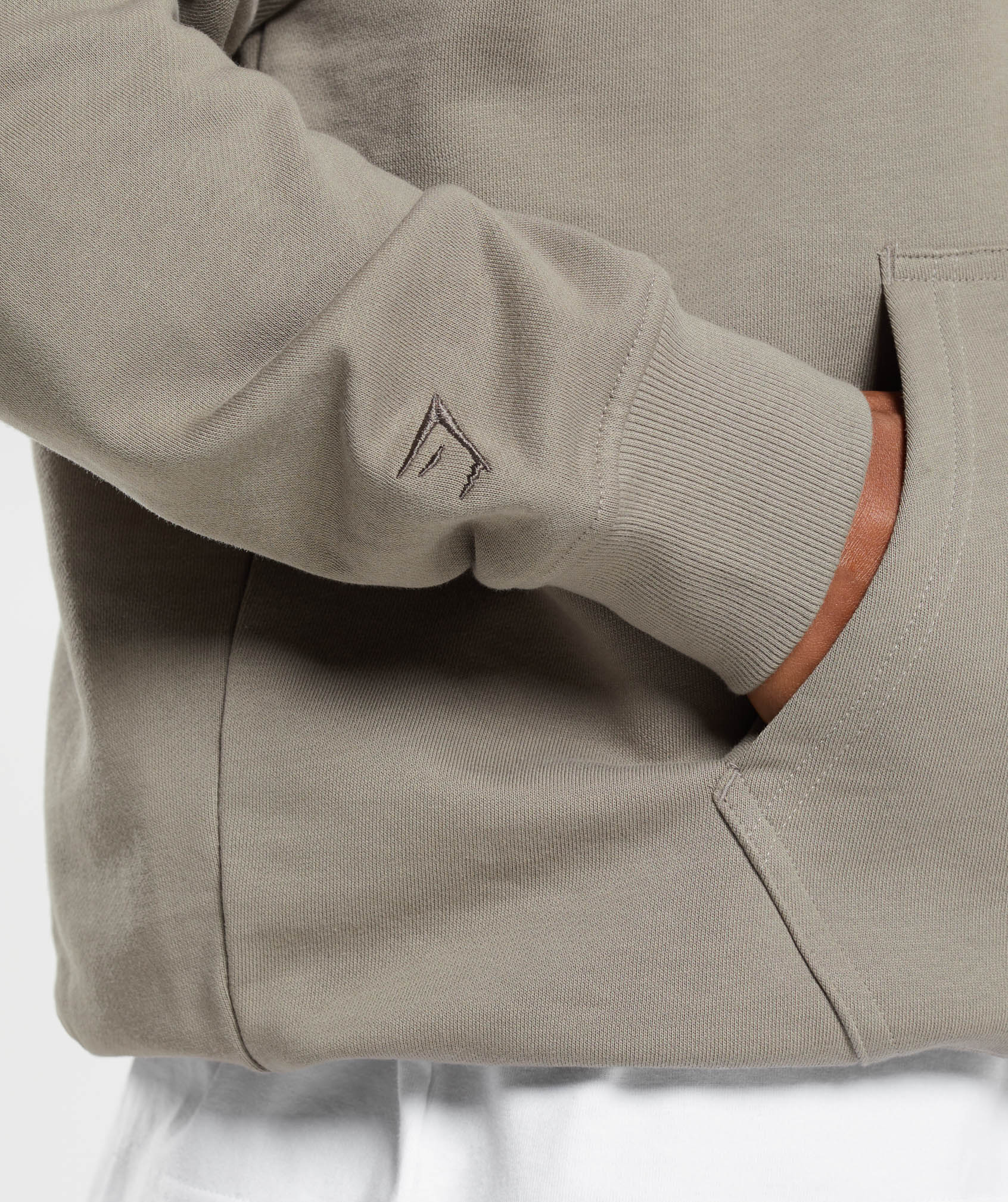 Rest Day Essentials Hoodie in Linen Brown - view 5