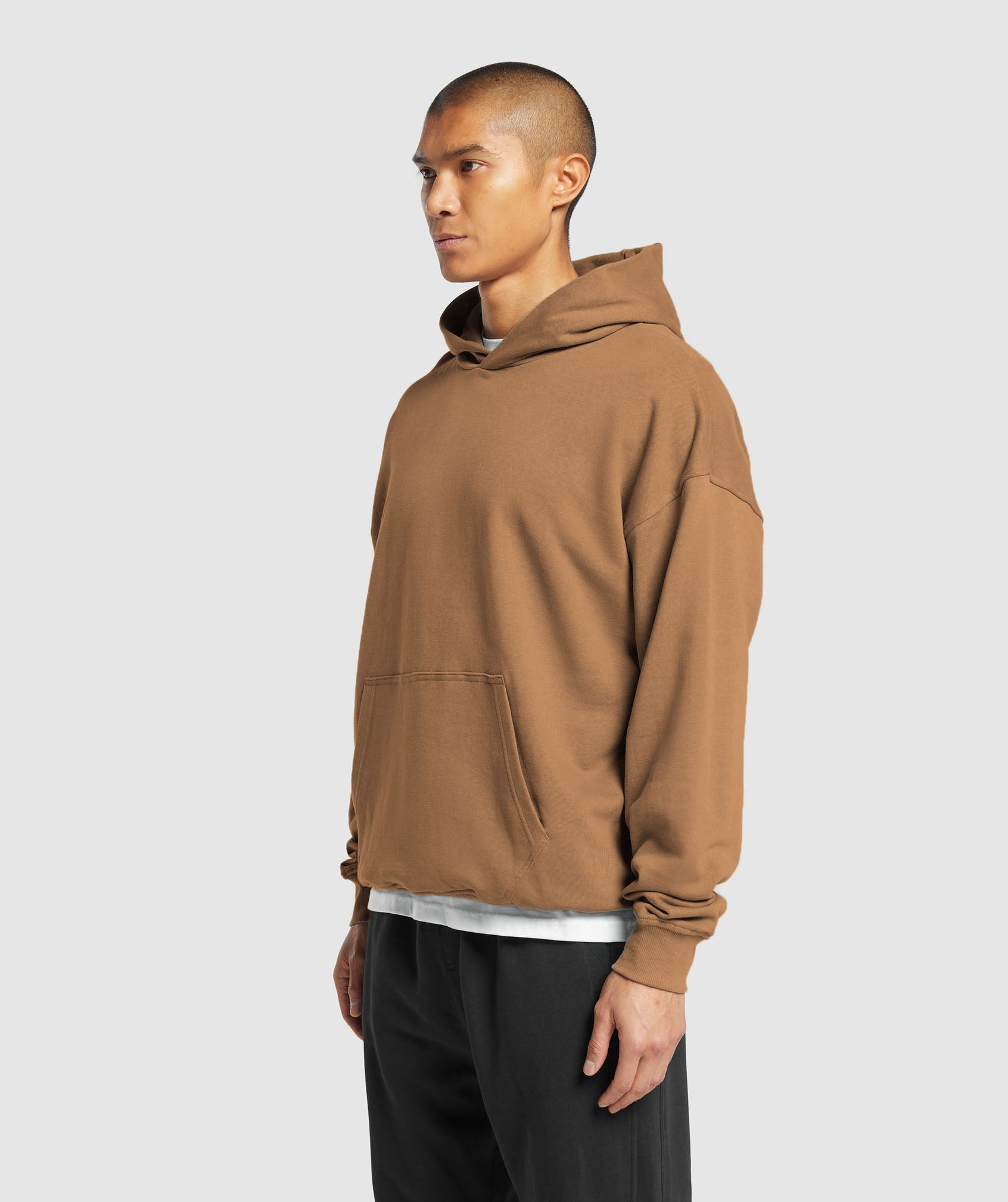 Rest Day Essentials Hoodie in Caramel Brown - view 3