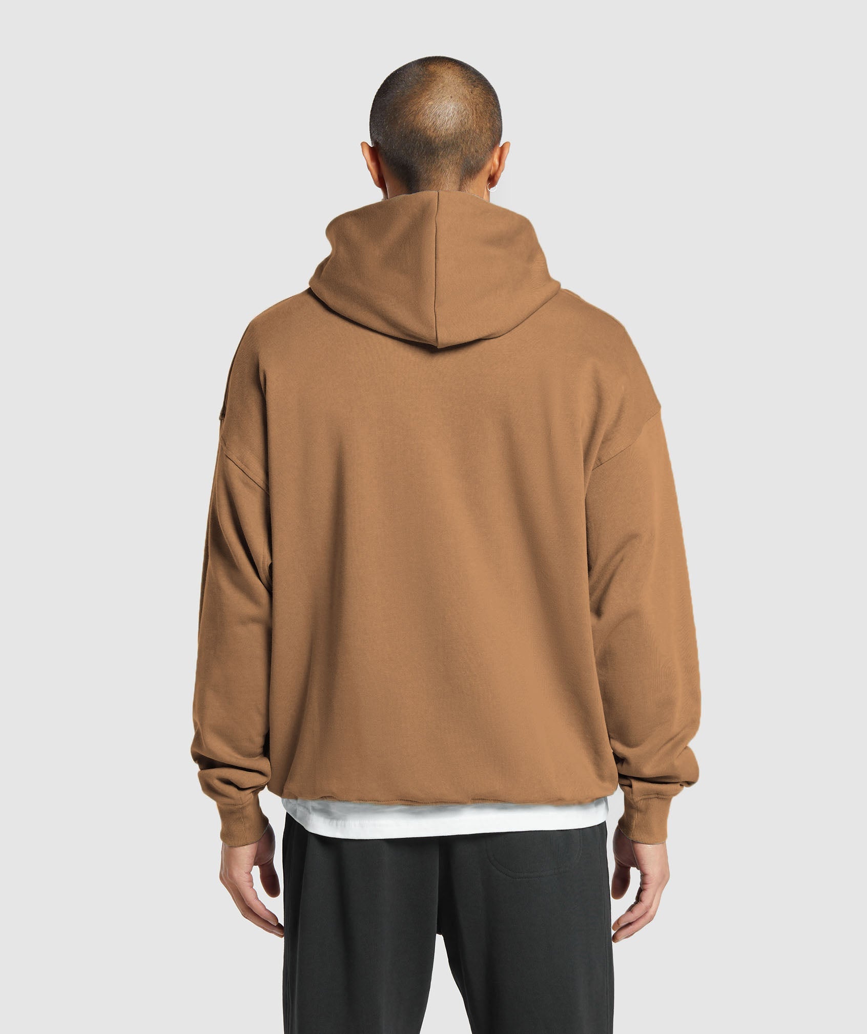 Rest Day Essentials Hoodie in Caramel Brown - view 2