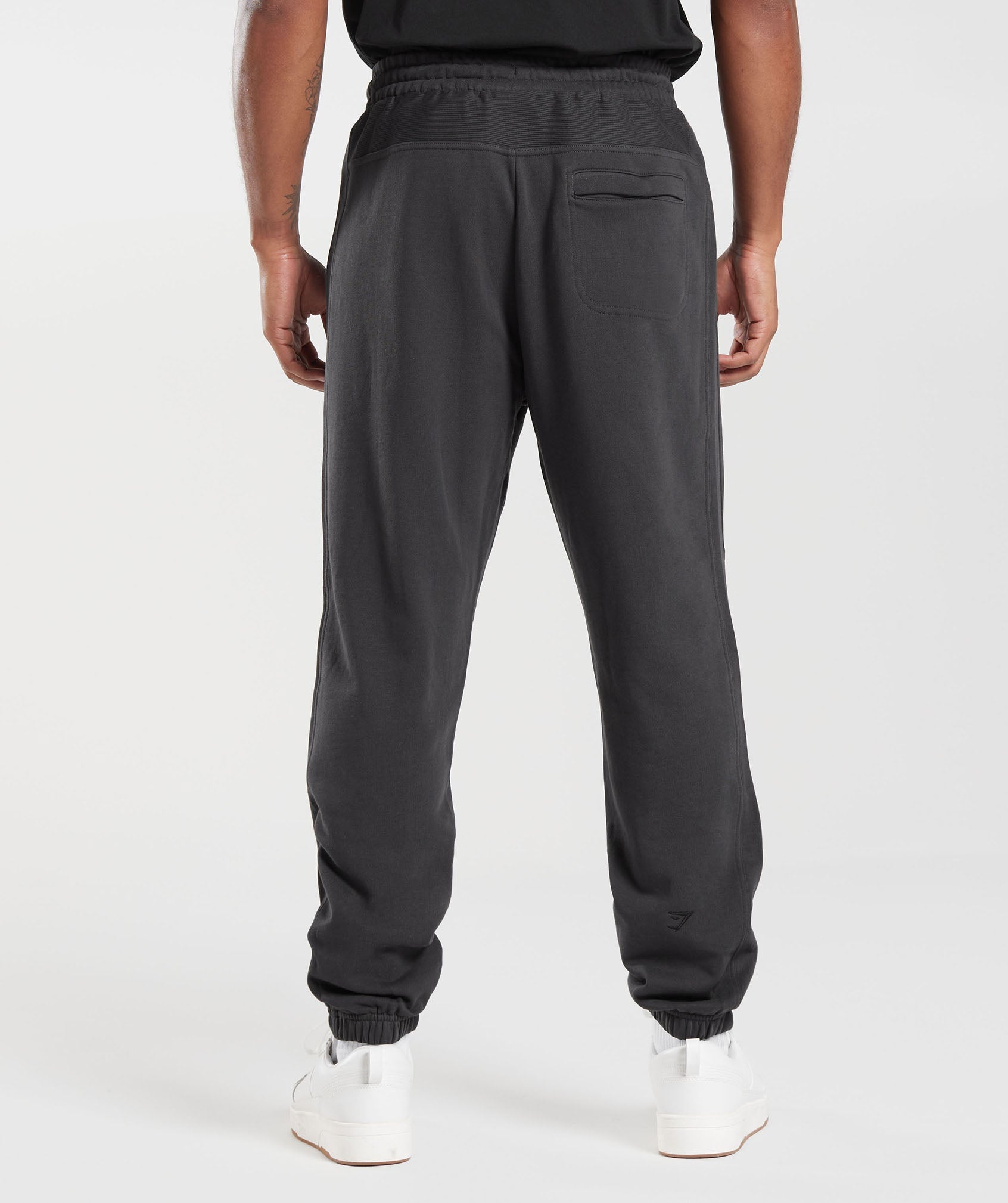 Gymshark Essential Oversized Joggers - Charcoal Grey Marl