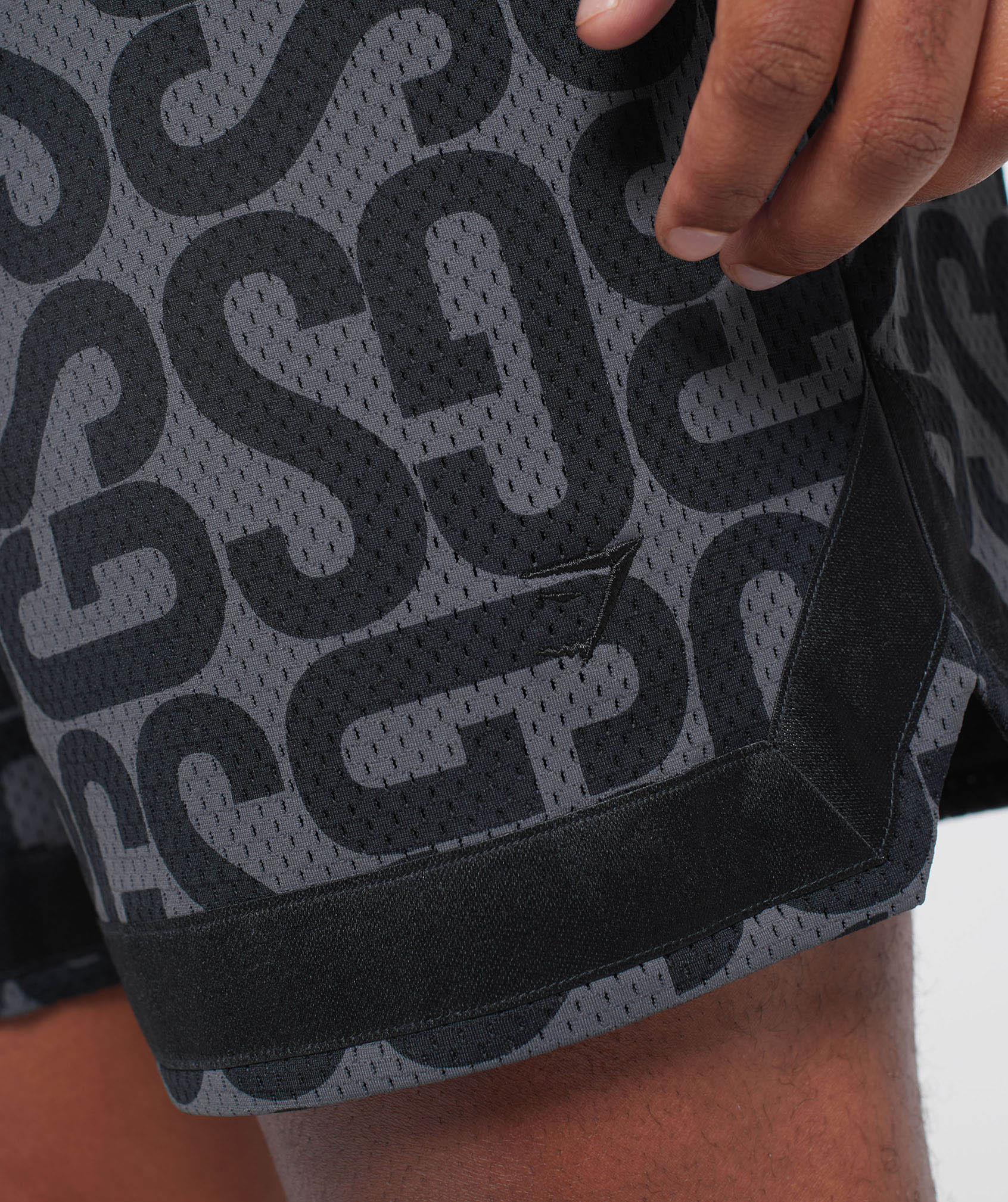 Rest Day Shorts in Black/Onyx Grey - view 6