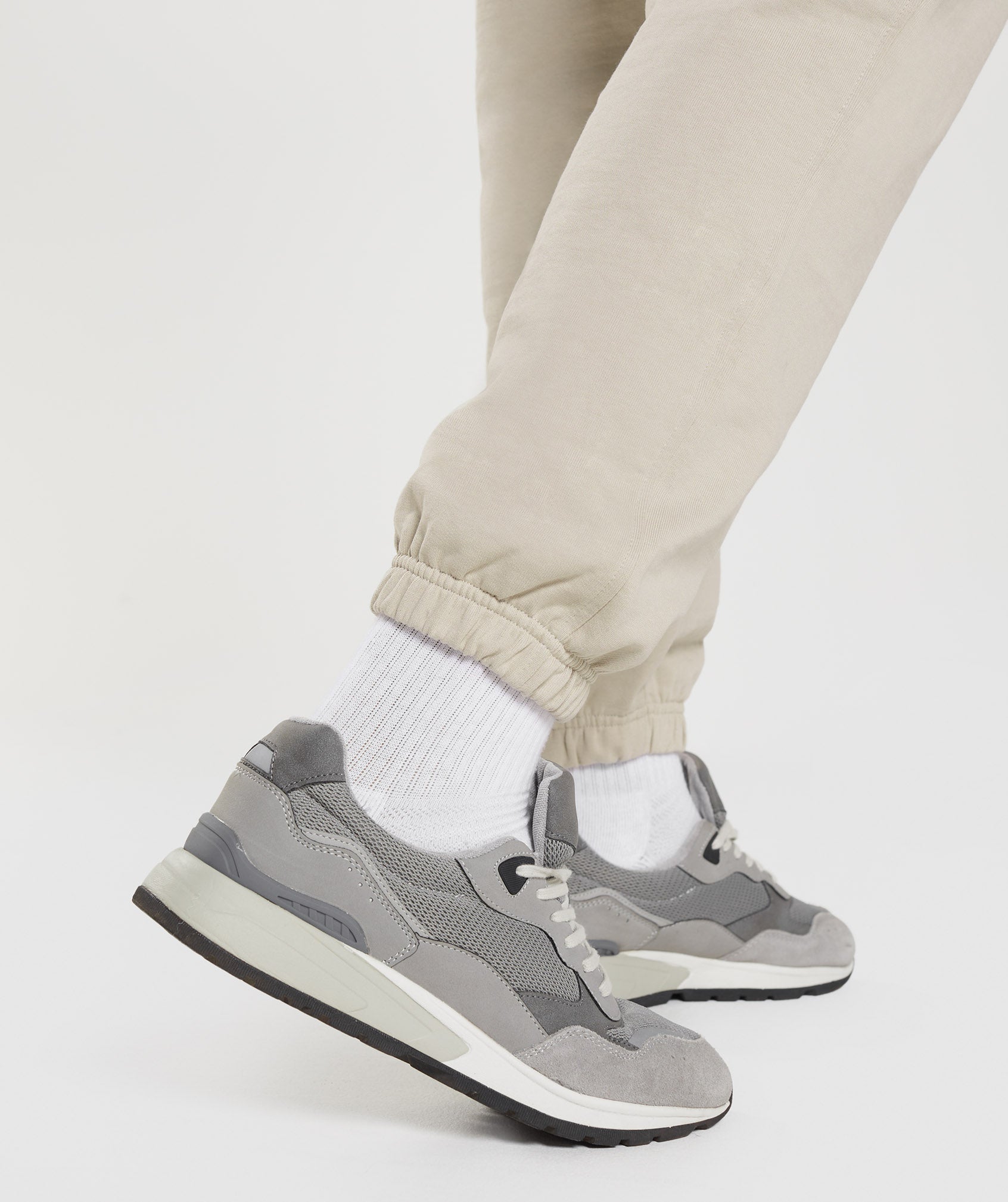 Rest Day Sweats Joggers in Pebble Grey - view 8