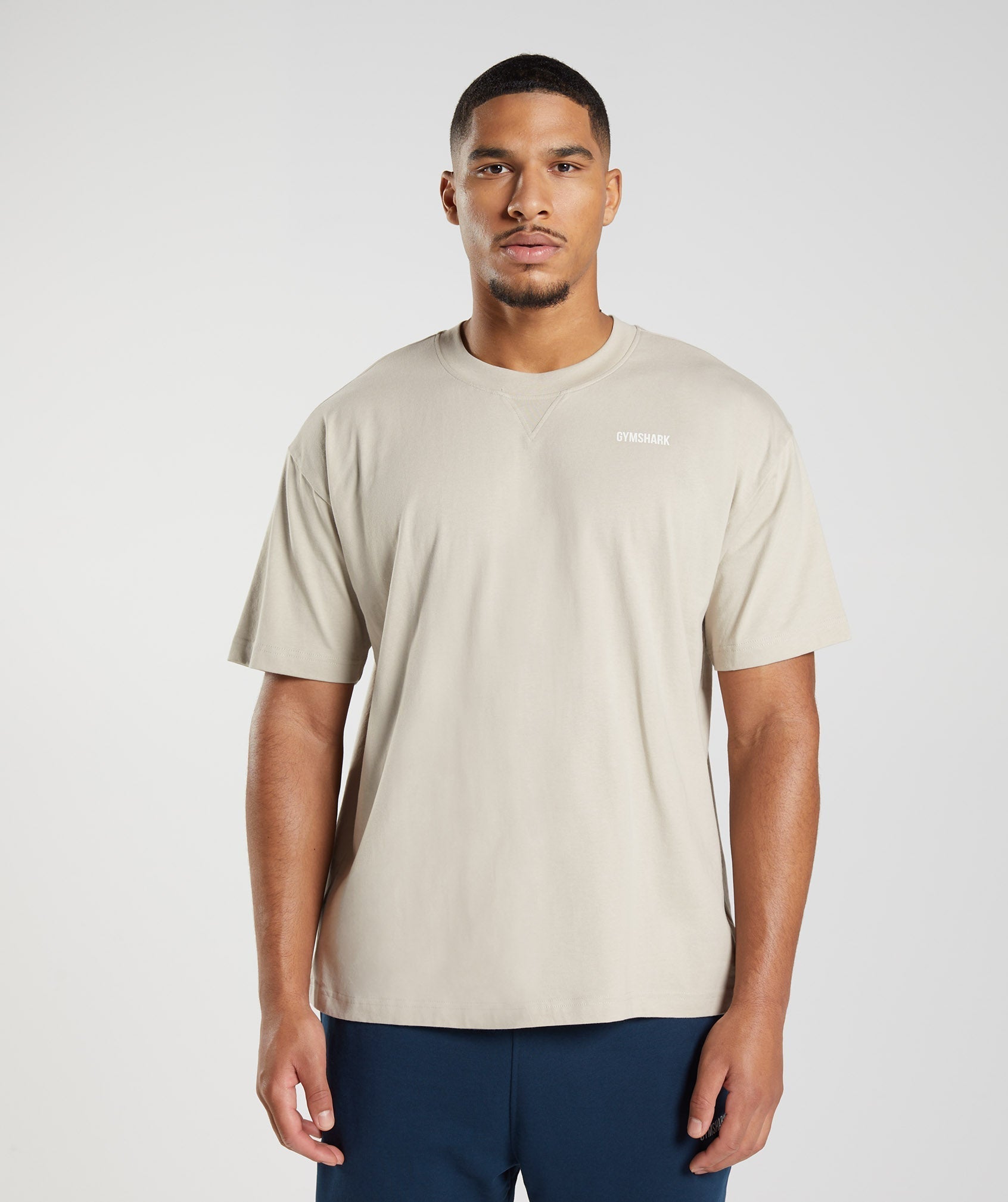 Rest Day Sweats T-Shirt in Pebble Grey - view 2
