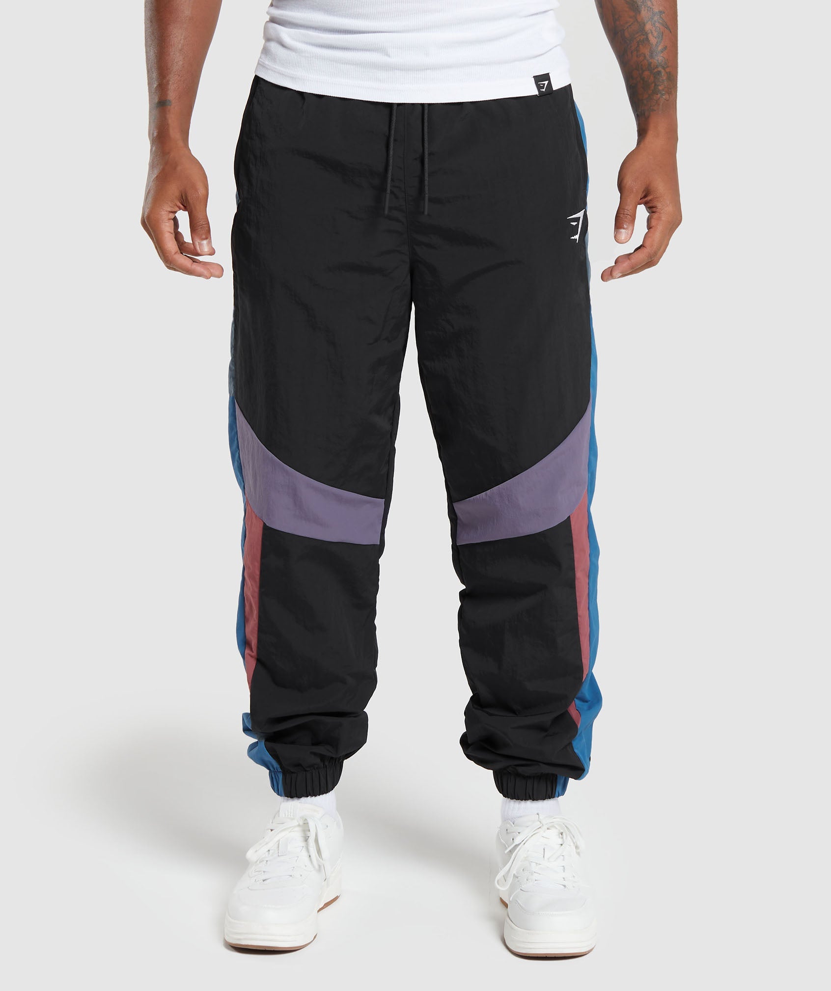 Retro Track Pants in Black - view 1