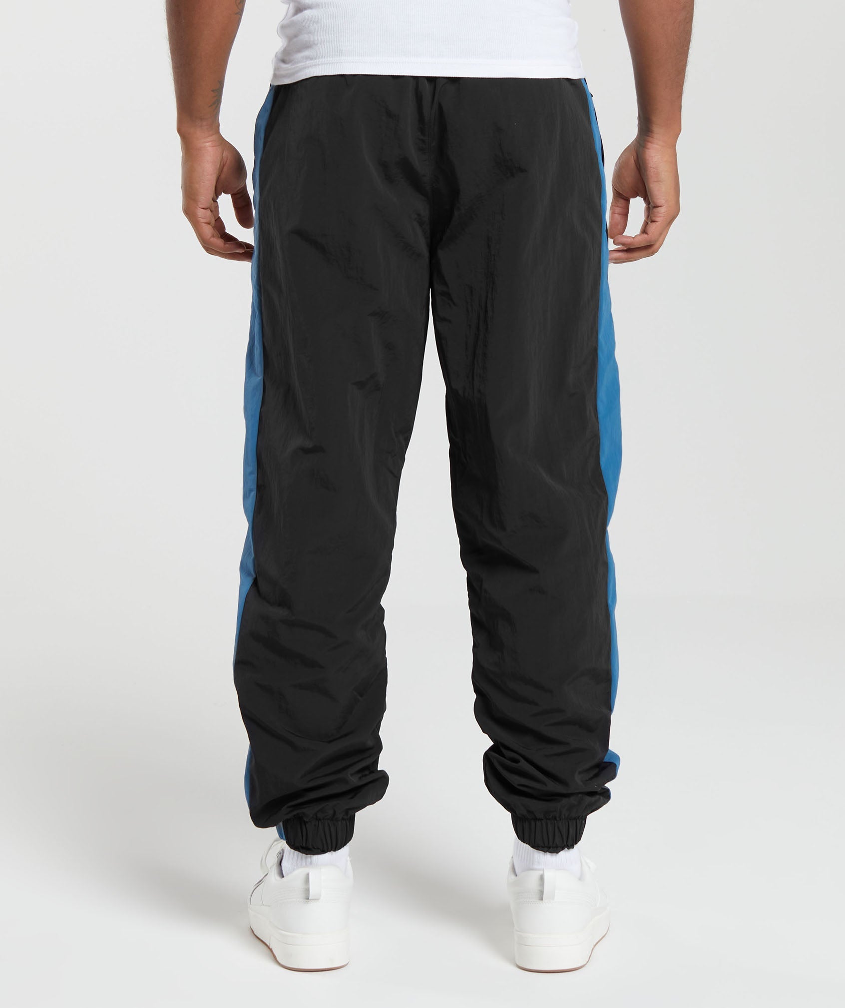 Retro Track Pants in Black - view 2