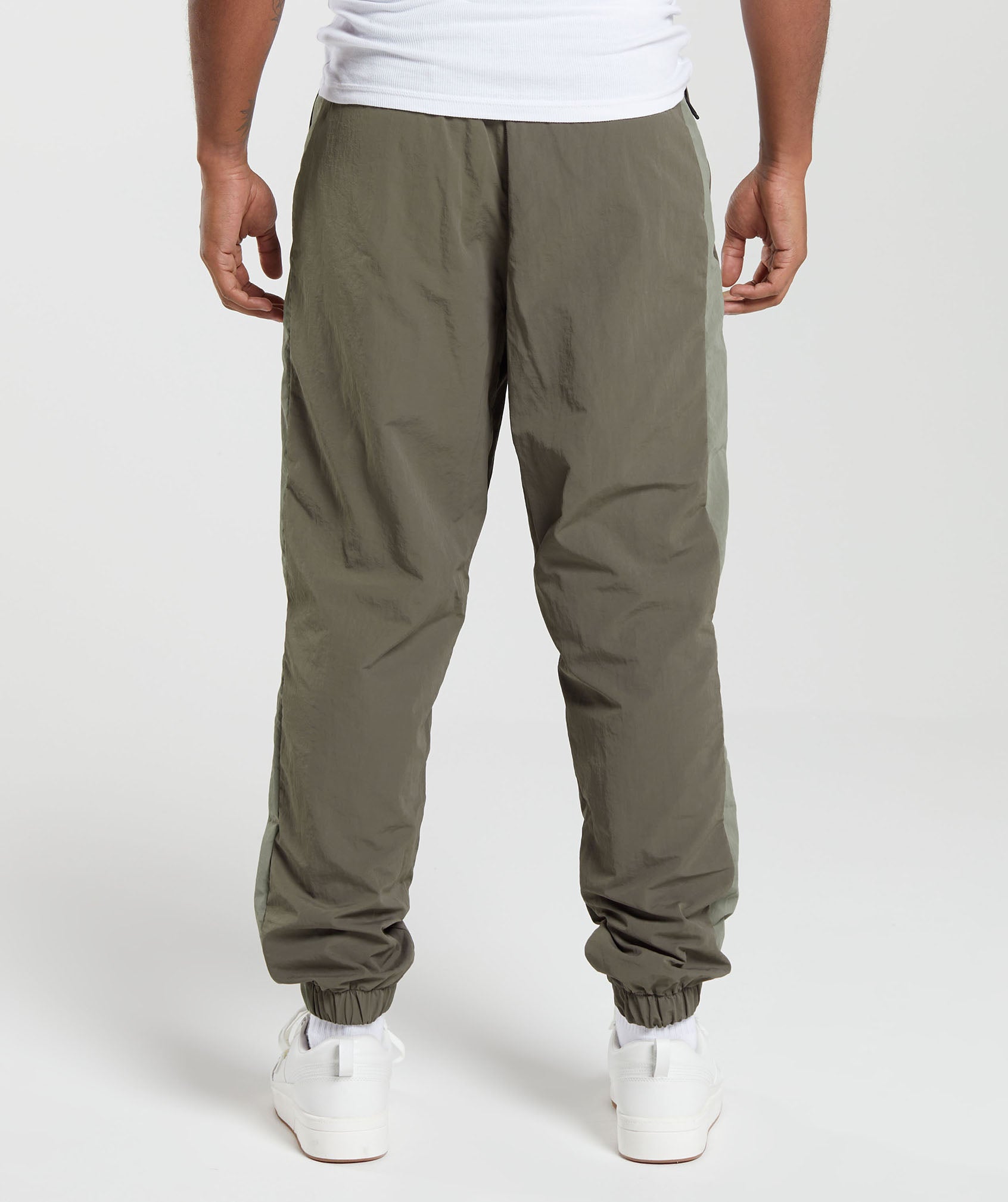 Retro Track Pants in Brown - view 2