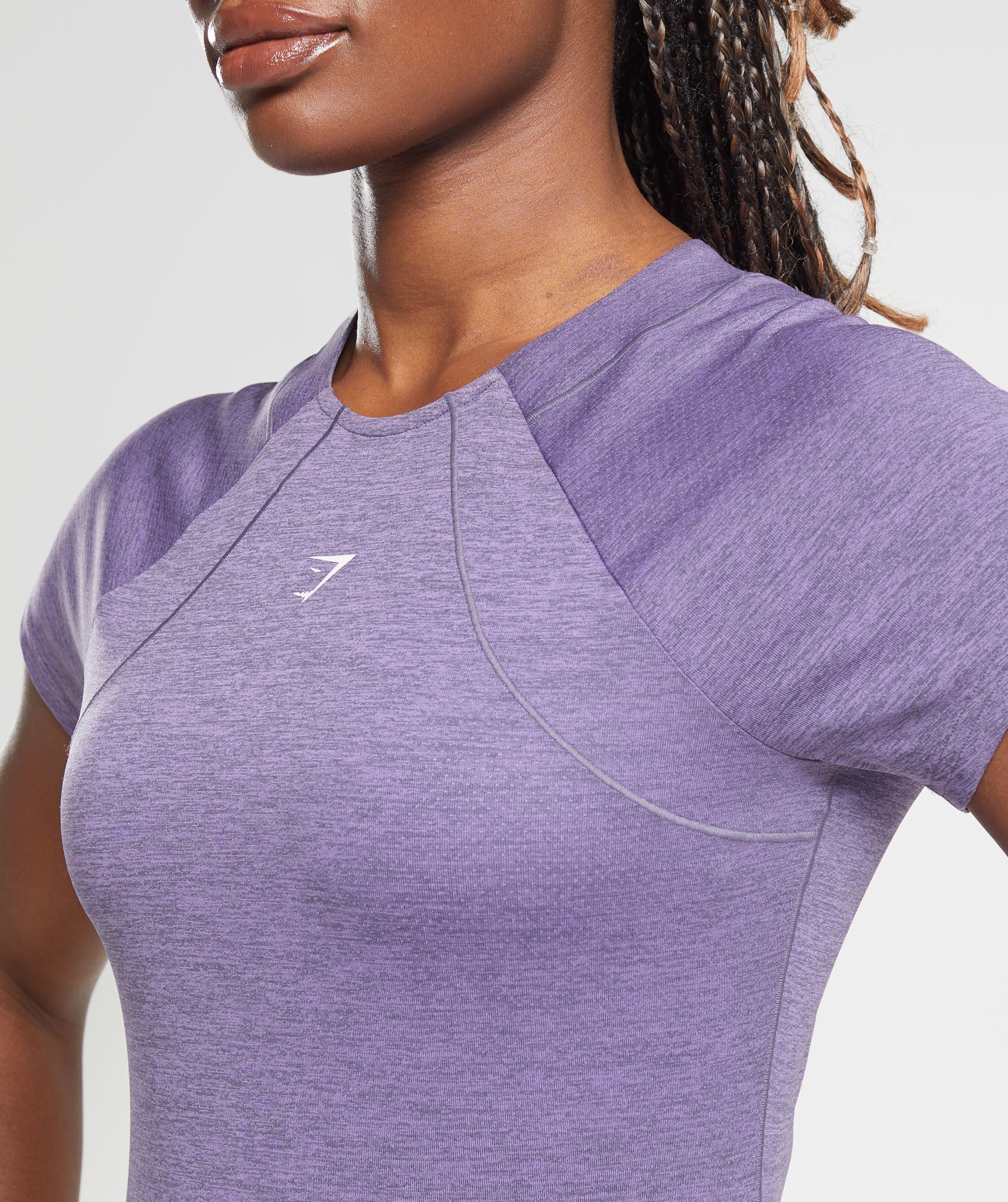 Running T-Shirt in Dewberry Purple/Grape Purple - view 5