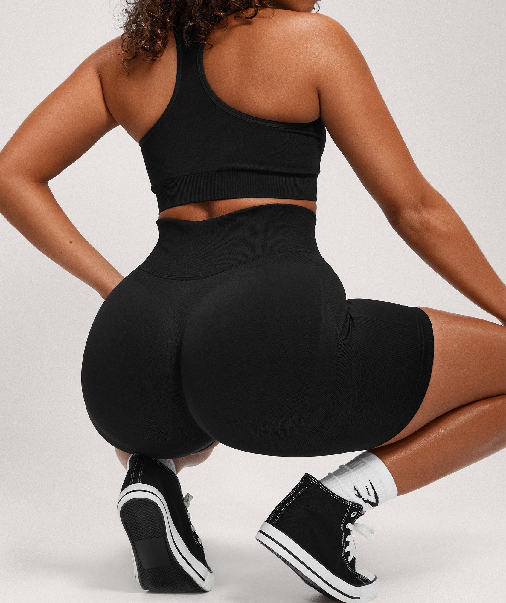 Gymshark Legacy Tight Shorts - Black | Gymshark