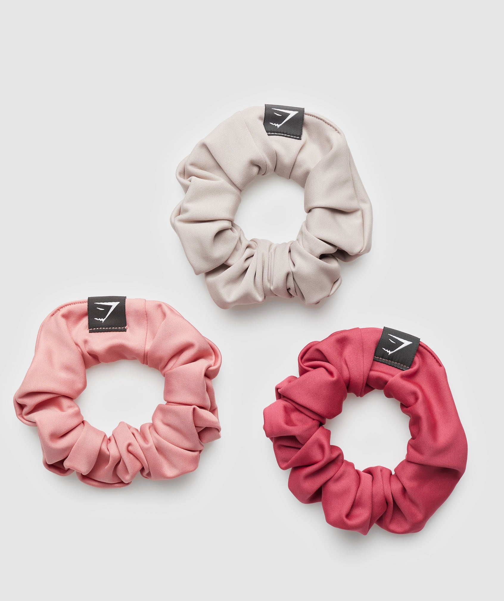 Scrunchies 3pk in Vintage Pink/Classic Pink/Stone Pink
