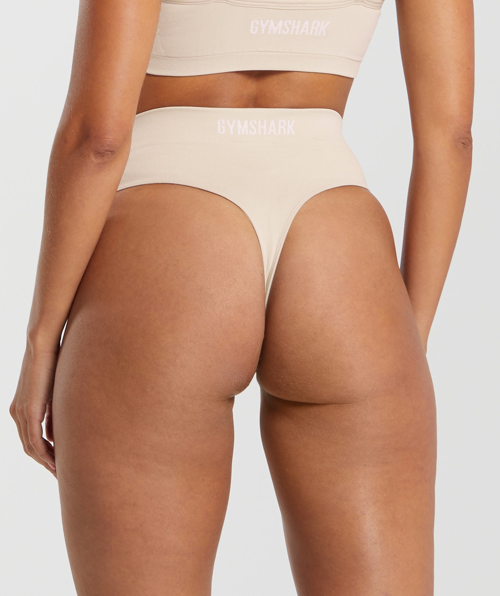 Seamless High Waisted Thong