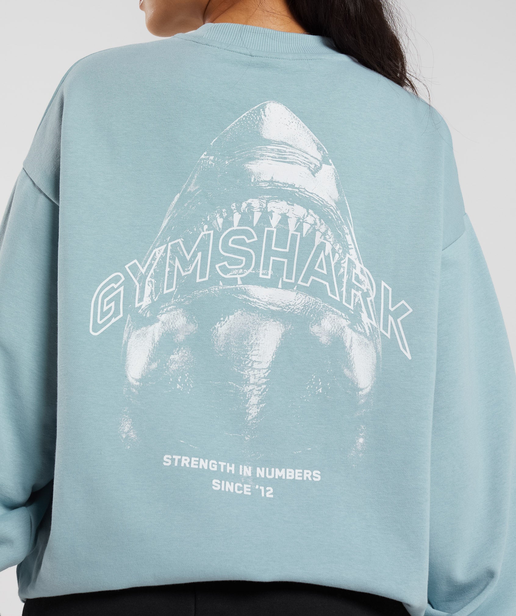 Shark Attack Oversized Sweatshirt