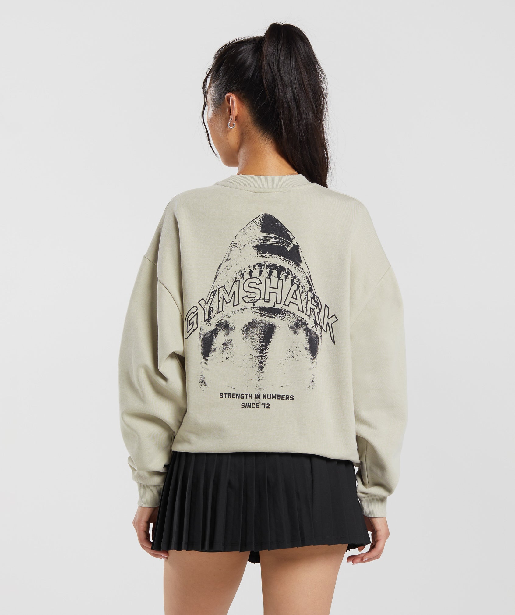 Shark Attack Oversized Sweatshirt