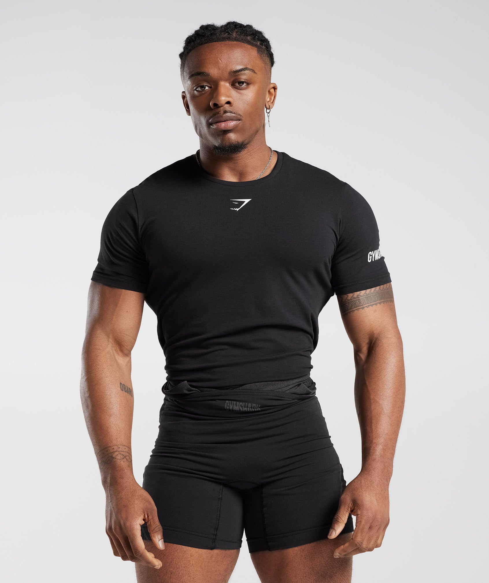 Gymshark mens black fitness - Gem