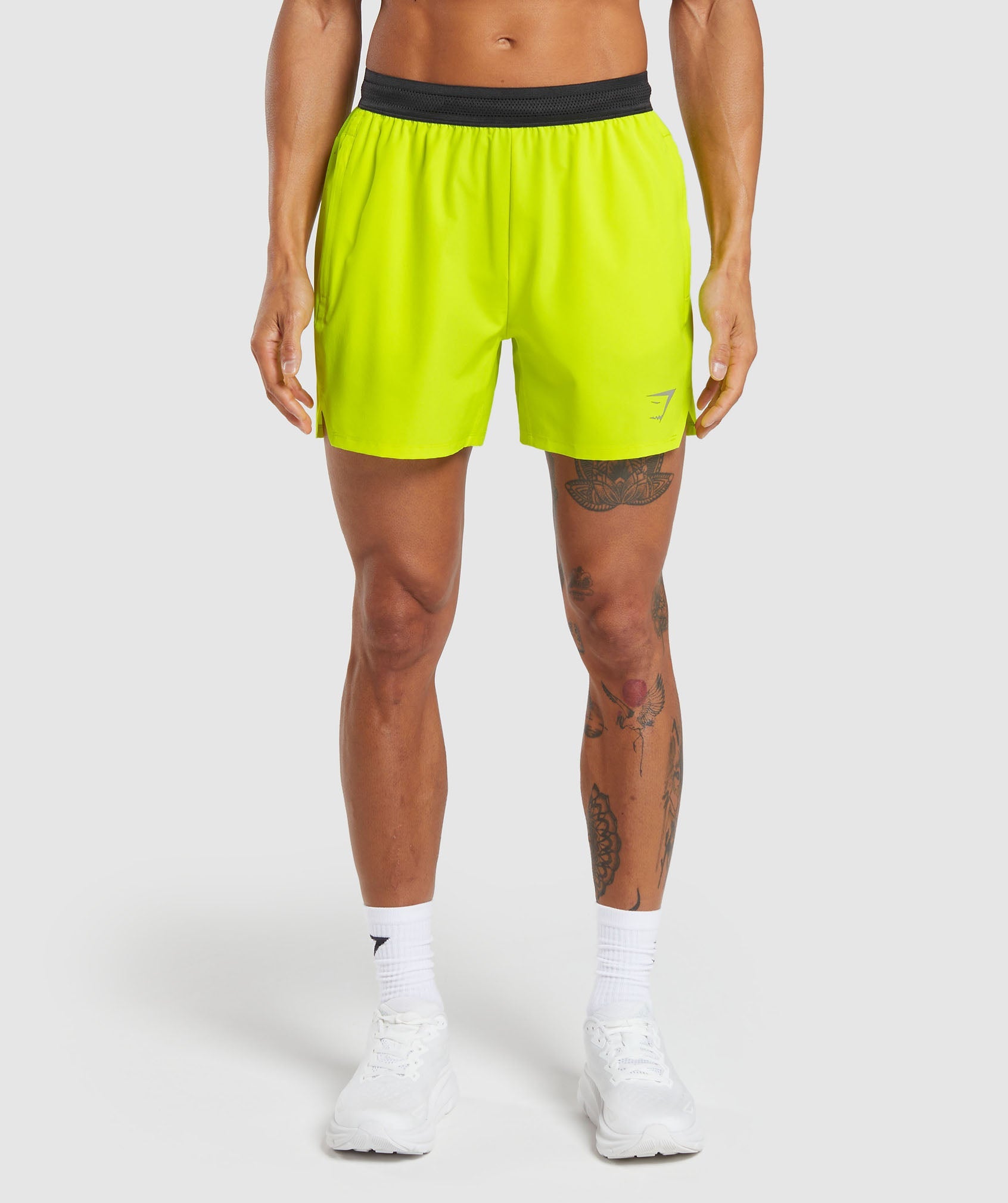 Gymshark Sport Run 3 Shorts - Electric Orange