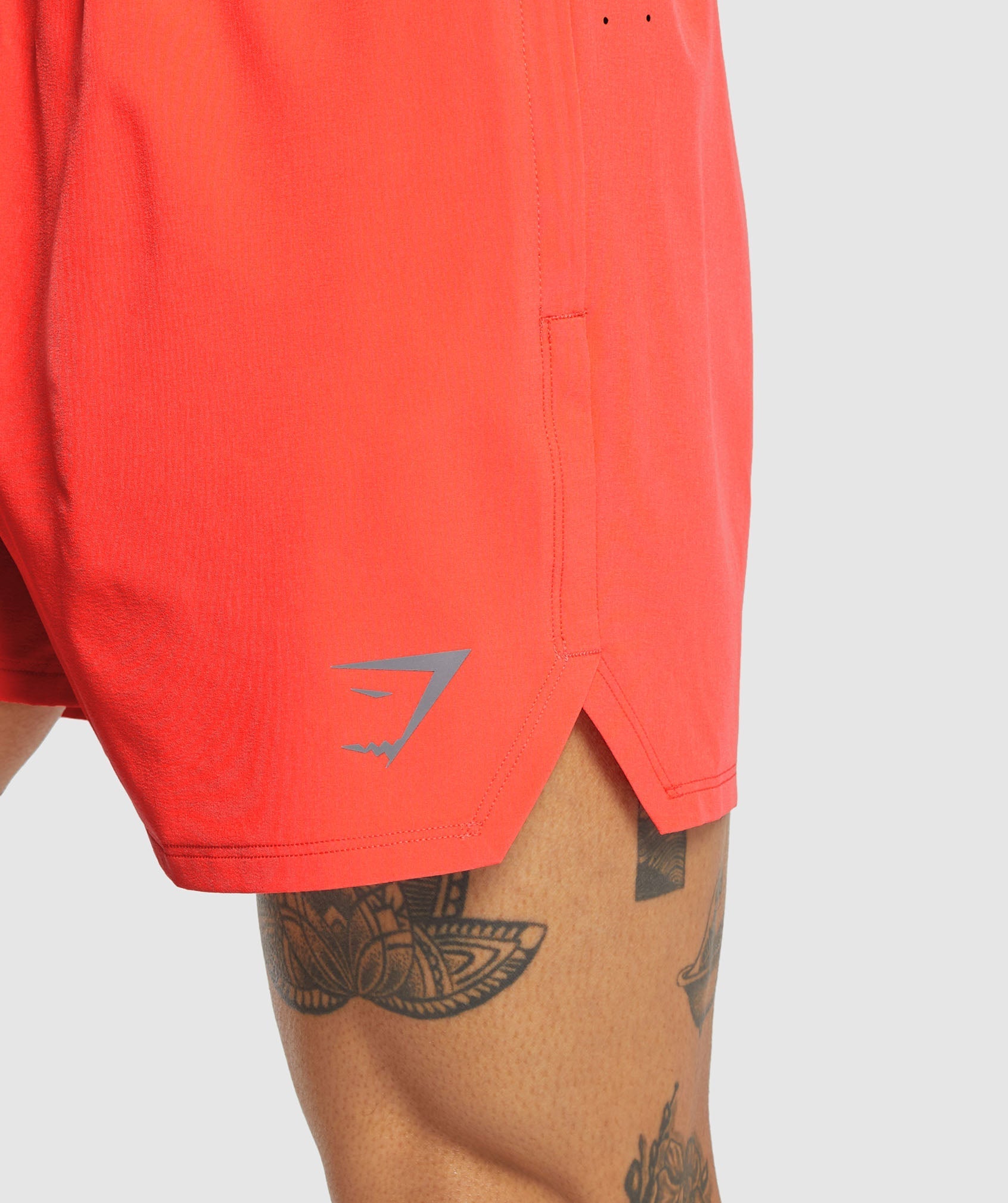 Speed 5" Shorts in Wannabe Orange - view 5