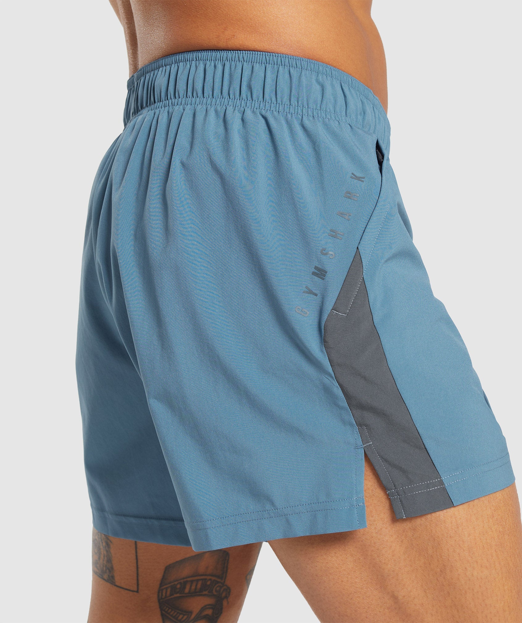Sport 5" Shorts in Faded Blue/Titanium Blue - view 7