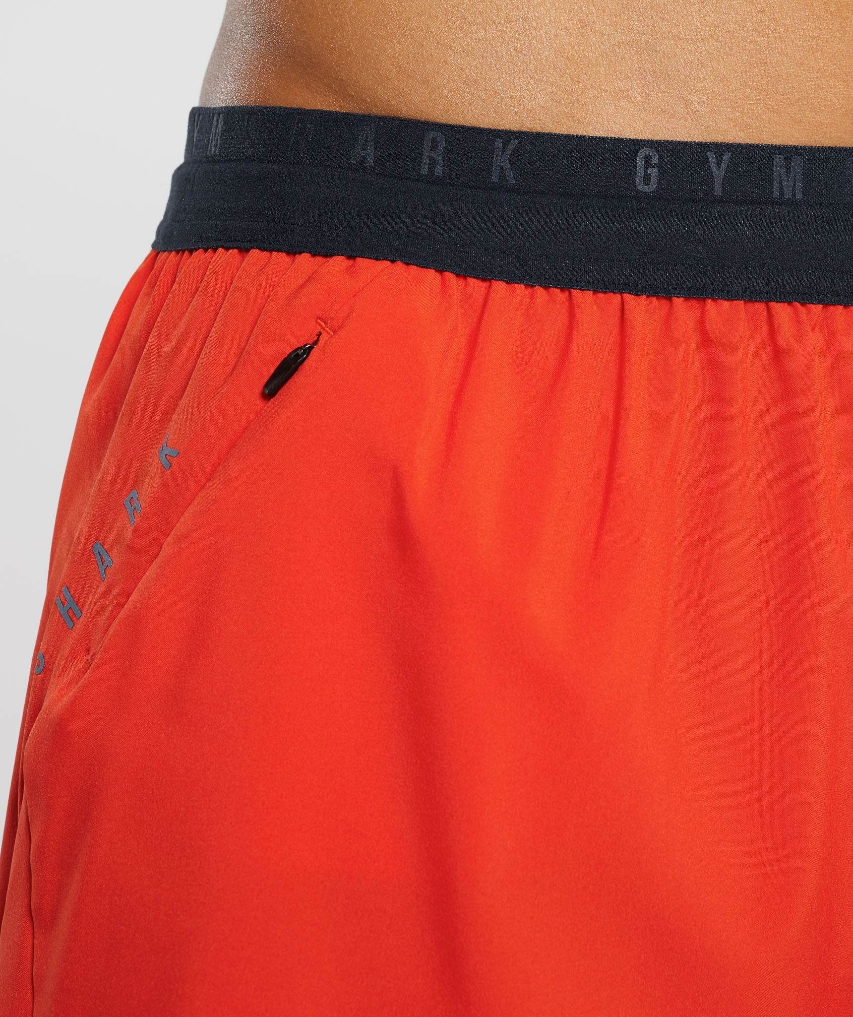 Running Two-in-One Shorts in BURNT ORANGE S23-r