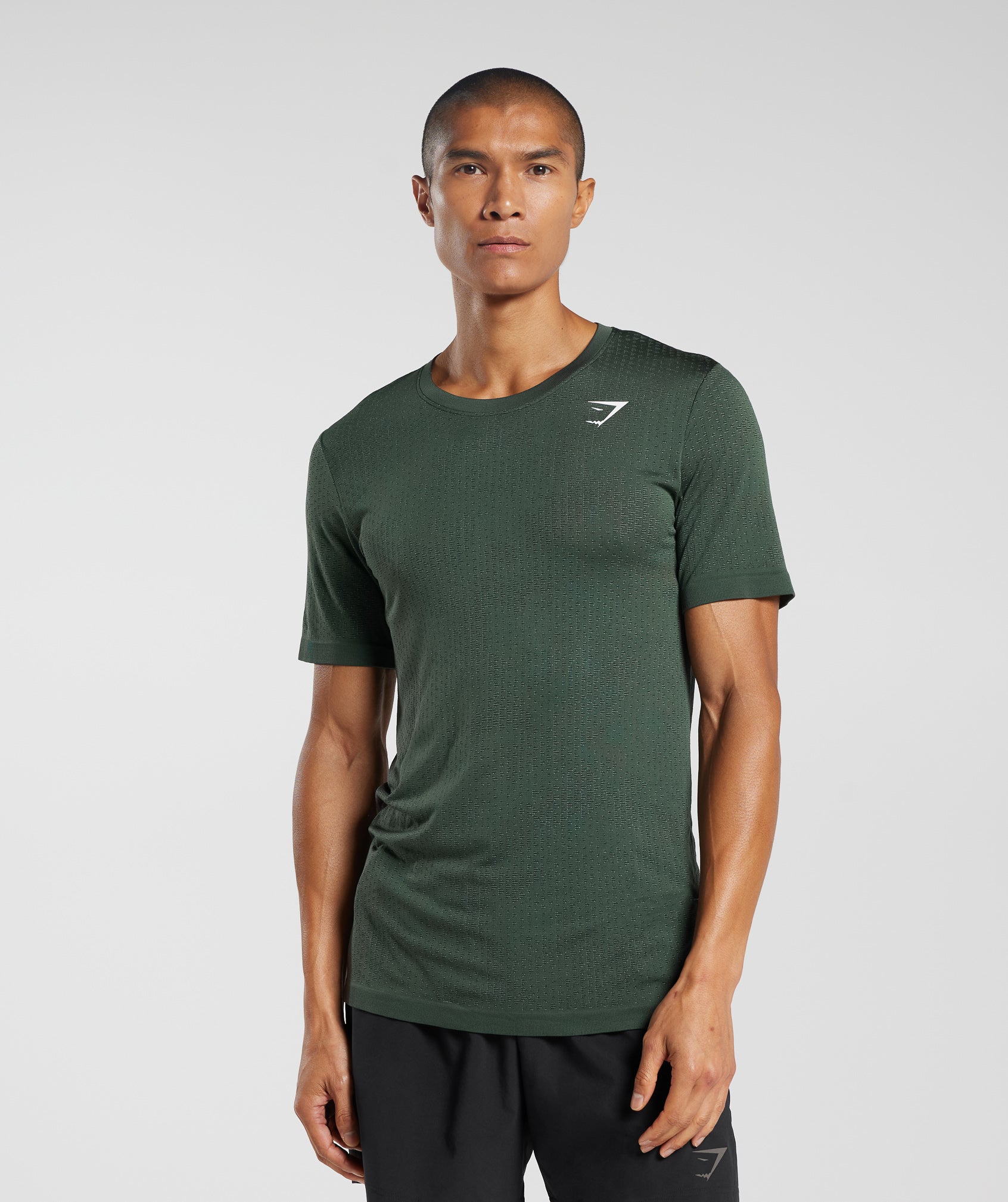 Gymshark Sport Seamless T-Shirt - Pastel Green/Willow Green