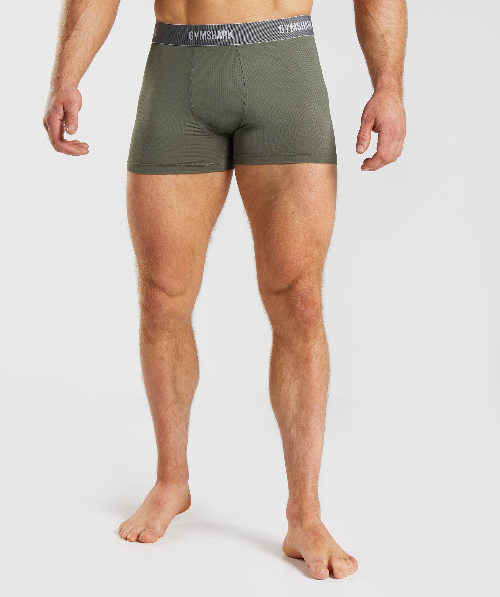 Sports Tech Boxers 2Pk en Black/Core Olive